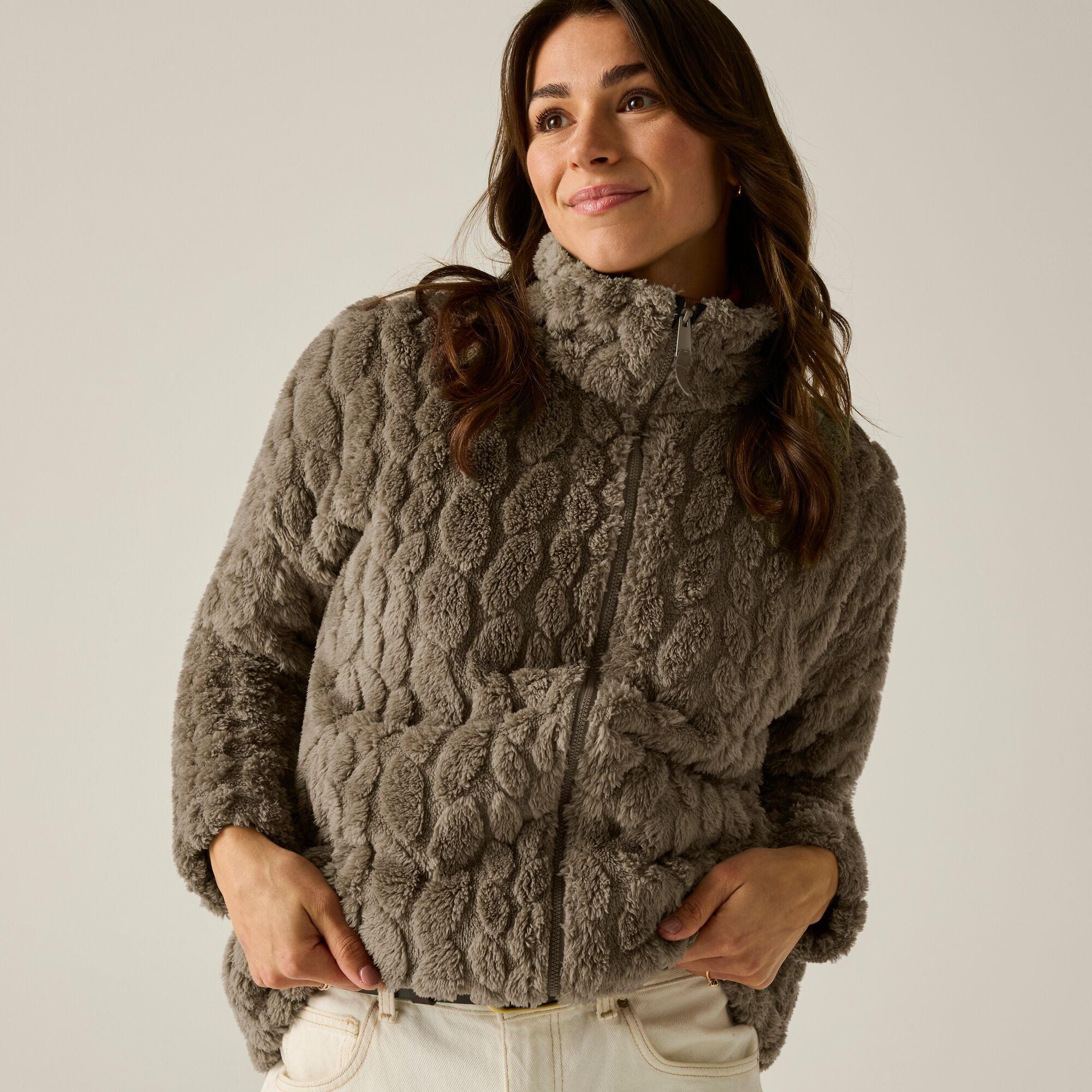 Mocha - Regatta - Womens Ayana Fleece - 6
