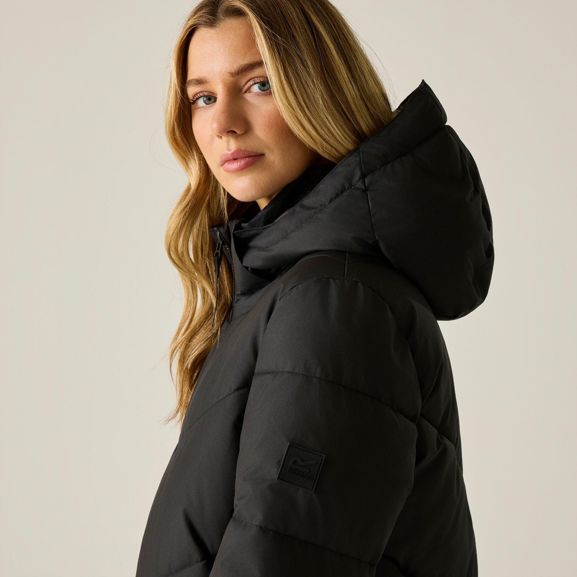 Black - Regatta - Womens Merida Insulated Jacket - 8