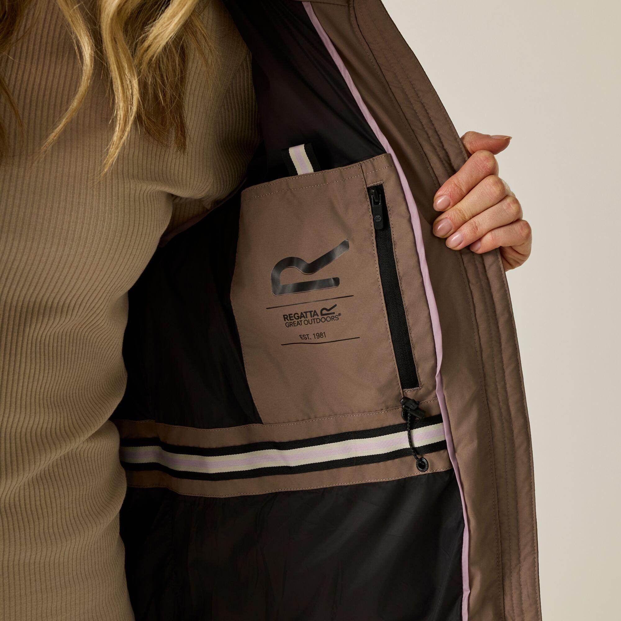 Mocha - Regatta - Womens Merida Insulated Jacket - 4