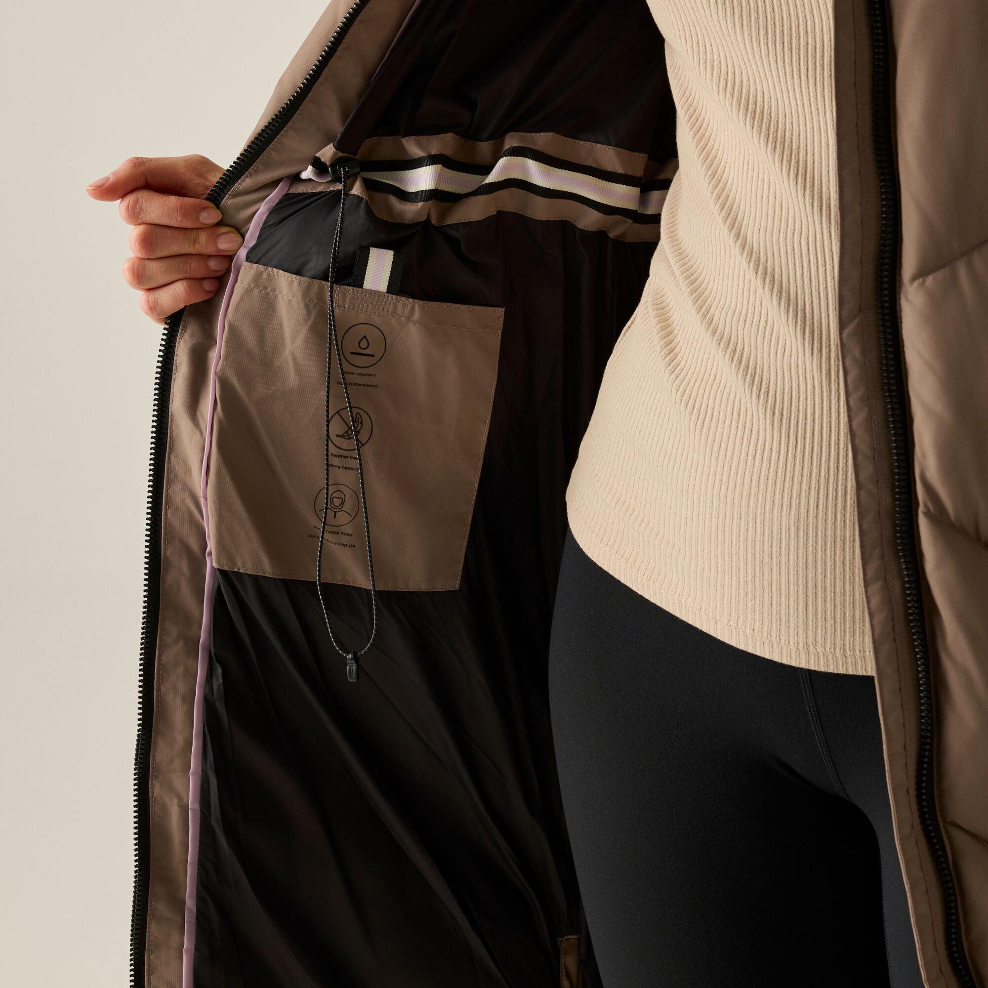 Mocha - Regatta - Womens Merida Insulated Jacket - 5