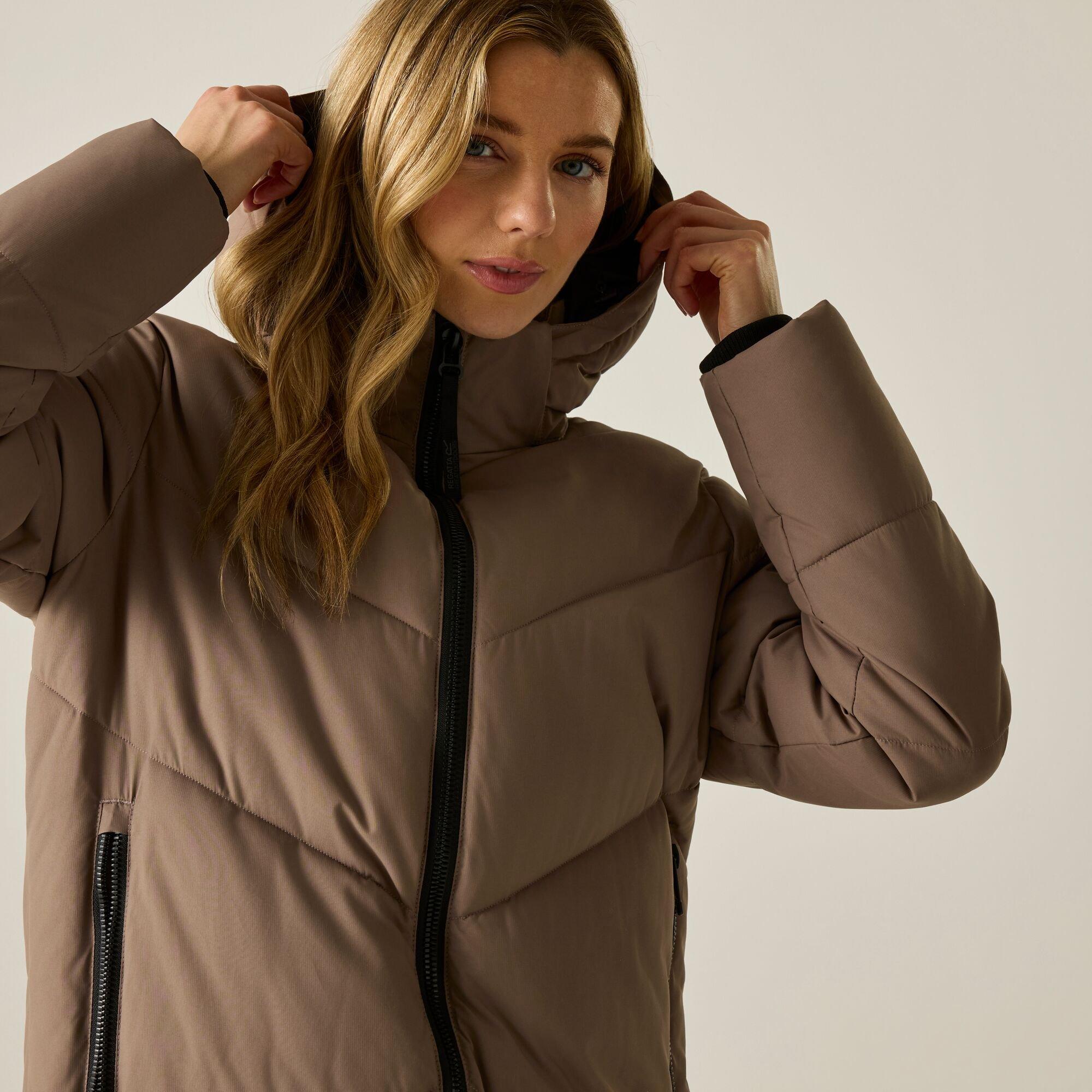 Mocha - Regatta - Womens Merida Insulated Jacket - 7