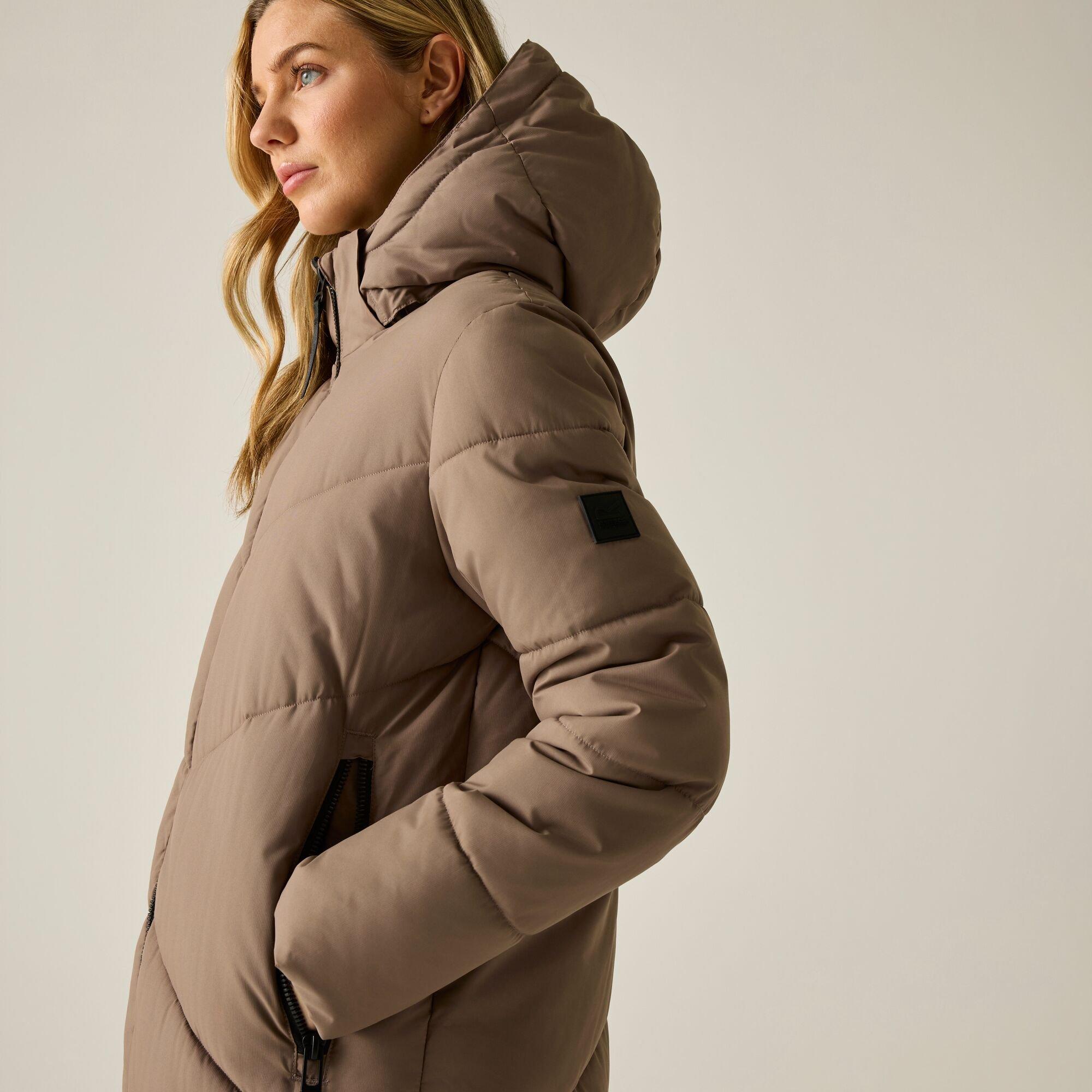Mocha - Regatta - Womens Merida Insulated Jacket - 8