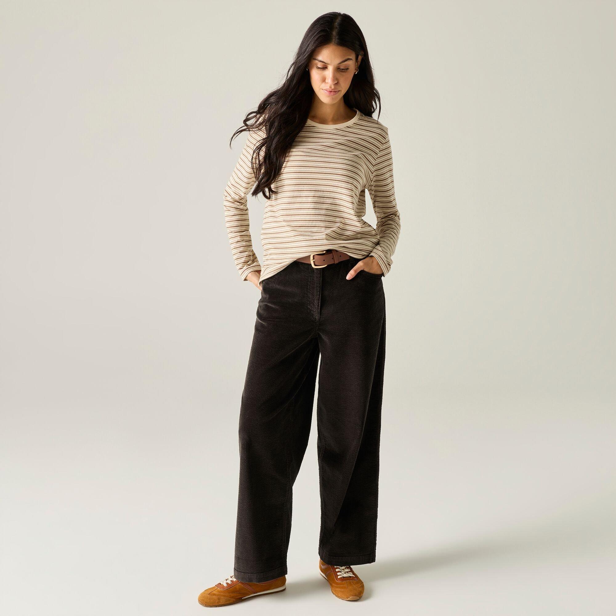 Dark Chocolate - Regatta - Womens Cordette Trousers - 2