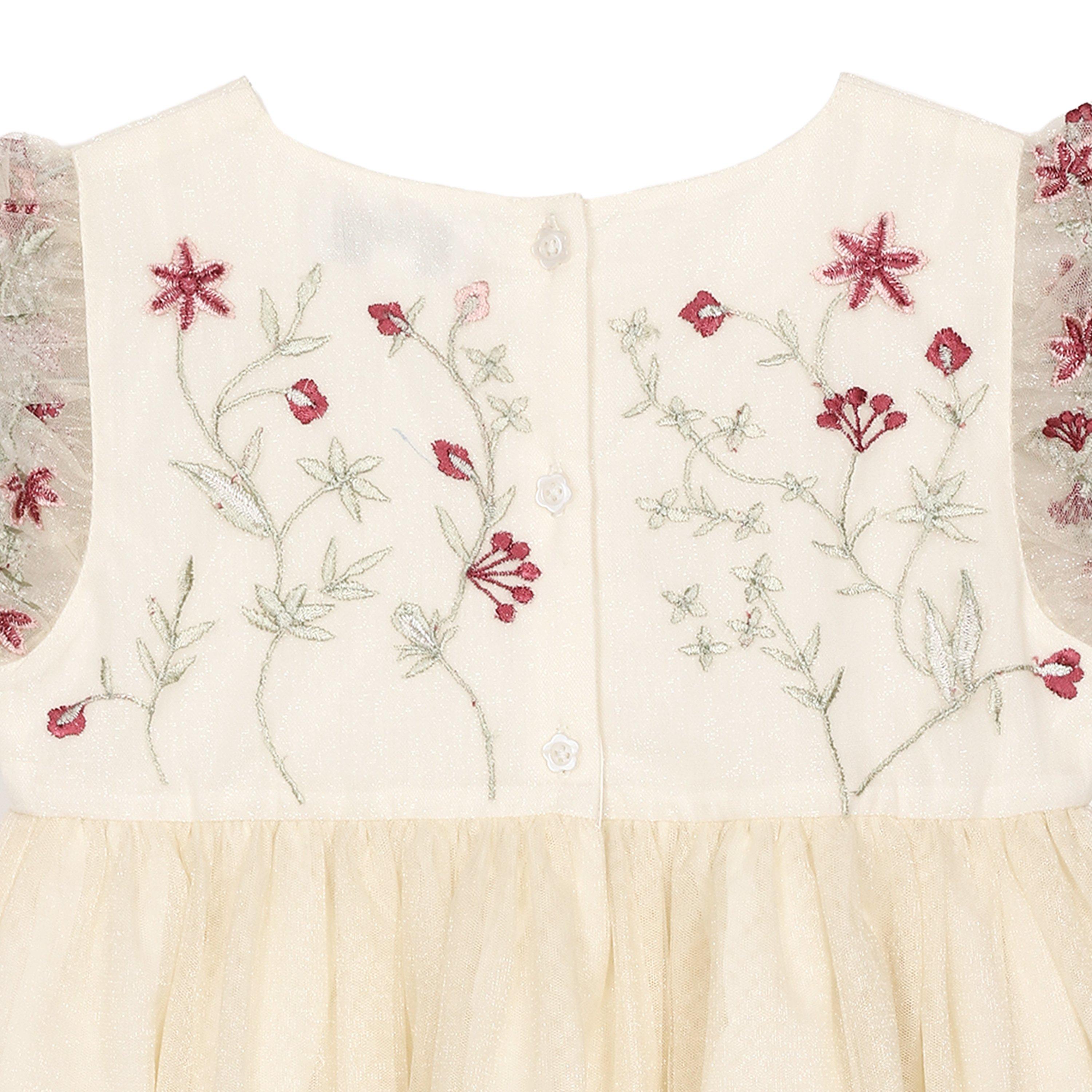 ROSA - Be You - Younger Girl Occasion Floral Embroidered Dress - 5