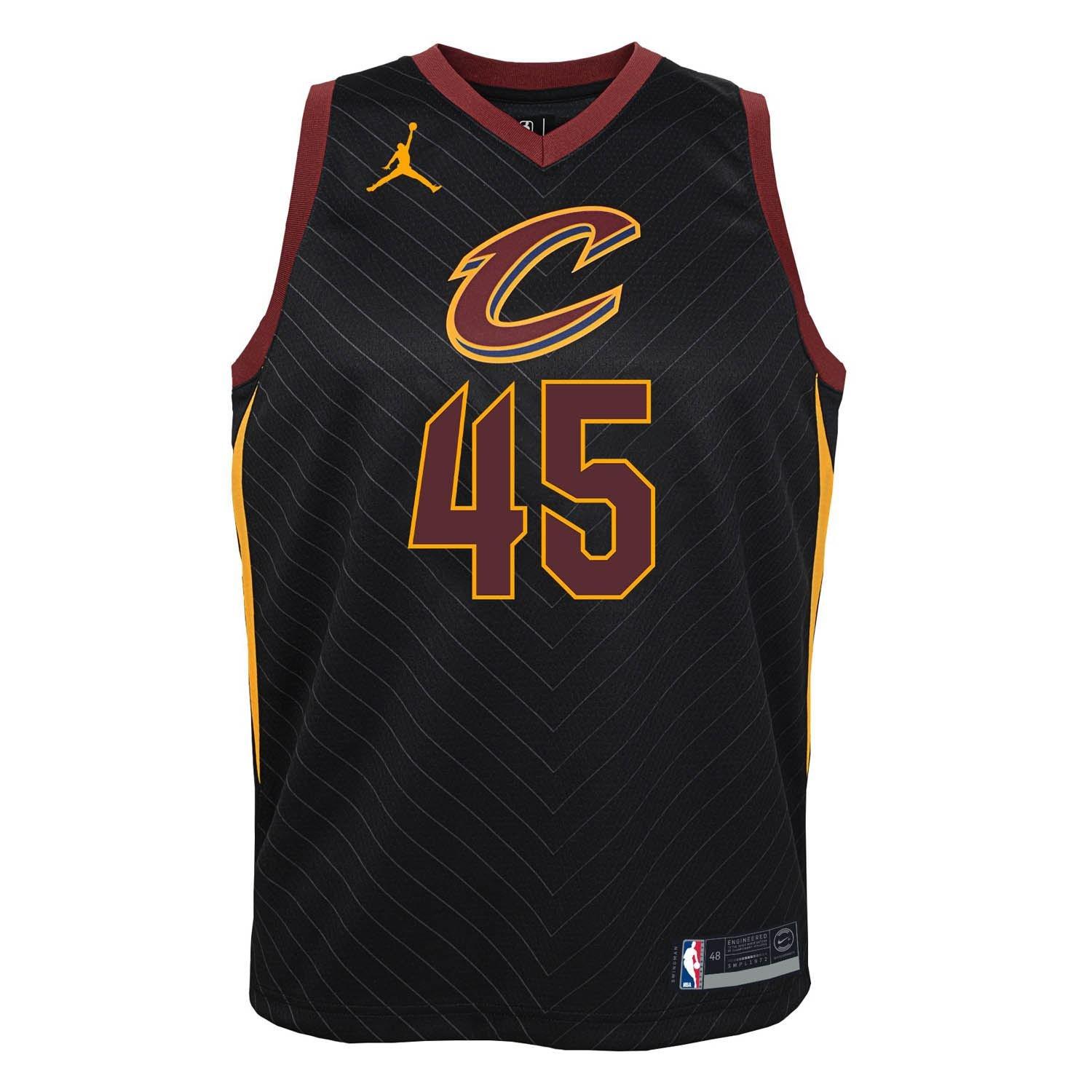 Black - Nike - Cleveland Cavaliers Mitchell #45 Jersey - 1