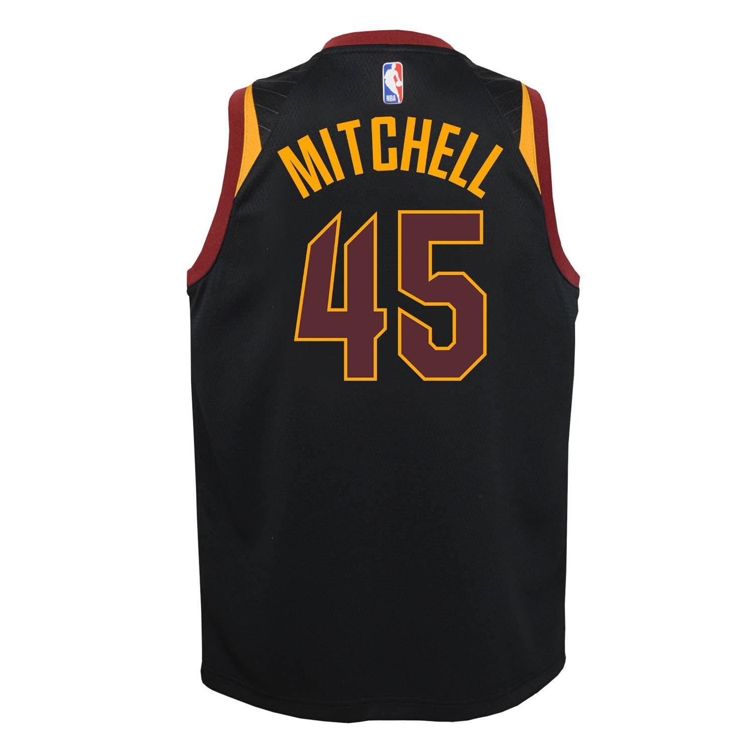 Black - Nike - Cleveland Cavaliers Mitchell #45 Jersey - 2