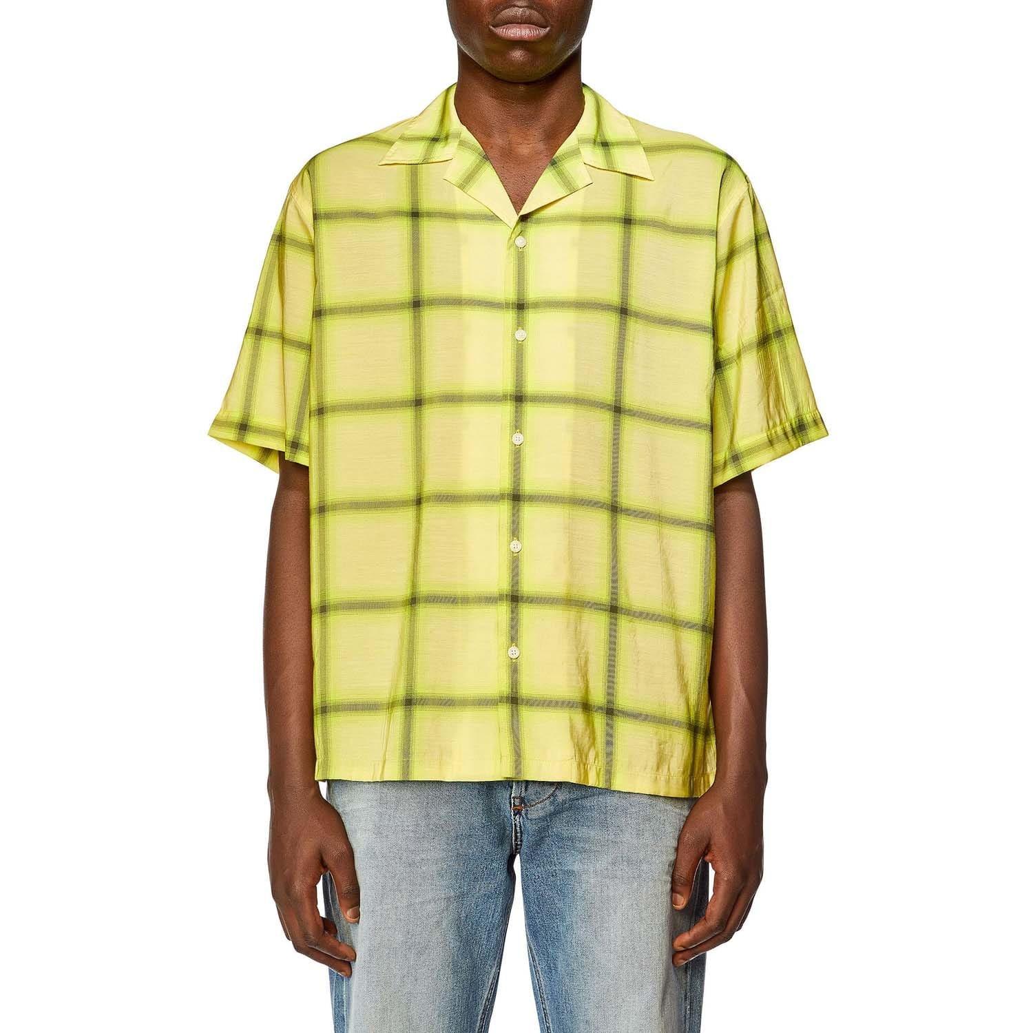 Green - Diesel - S-Nabil-Check Shirt - 1