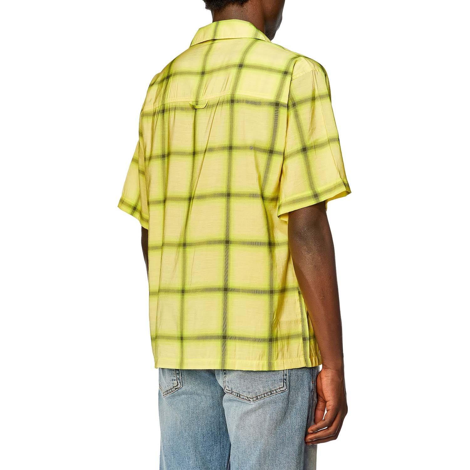 Green - Diesel - S-Nabil-Check Shirt - 2