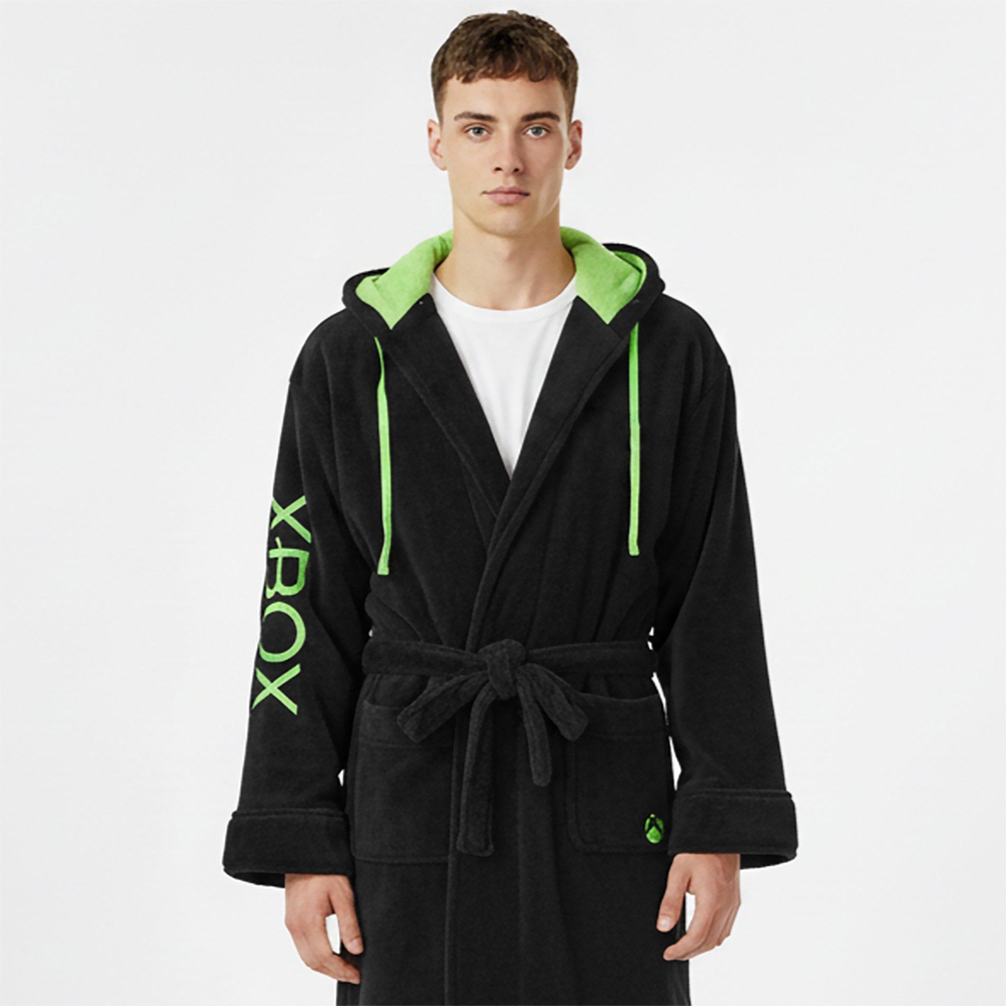 Multi Format An - Xbox - Black Gamer Fleece Robe - 3