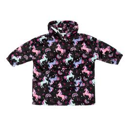 Miso Kids Girls Unicorn Snuggle Hoodie