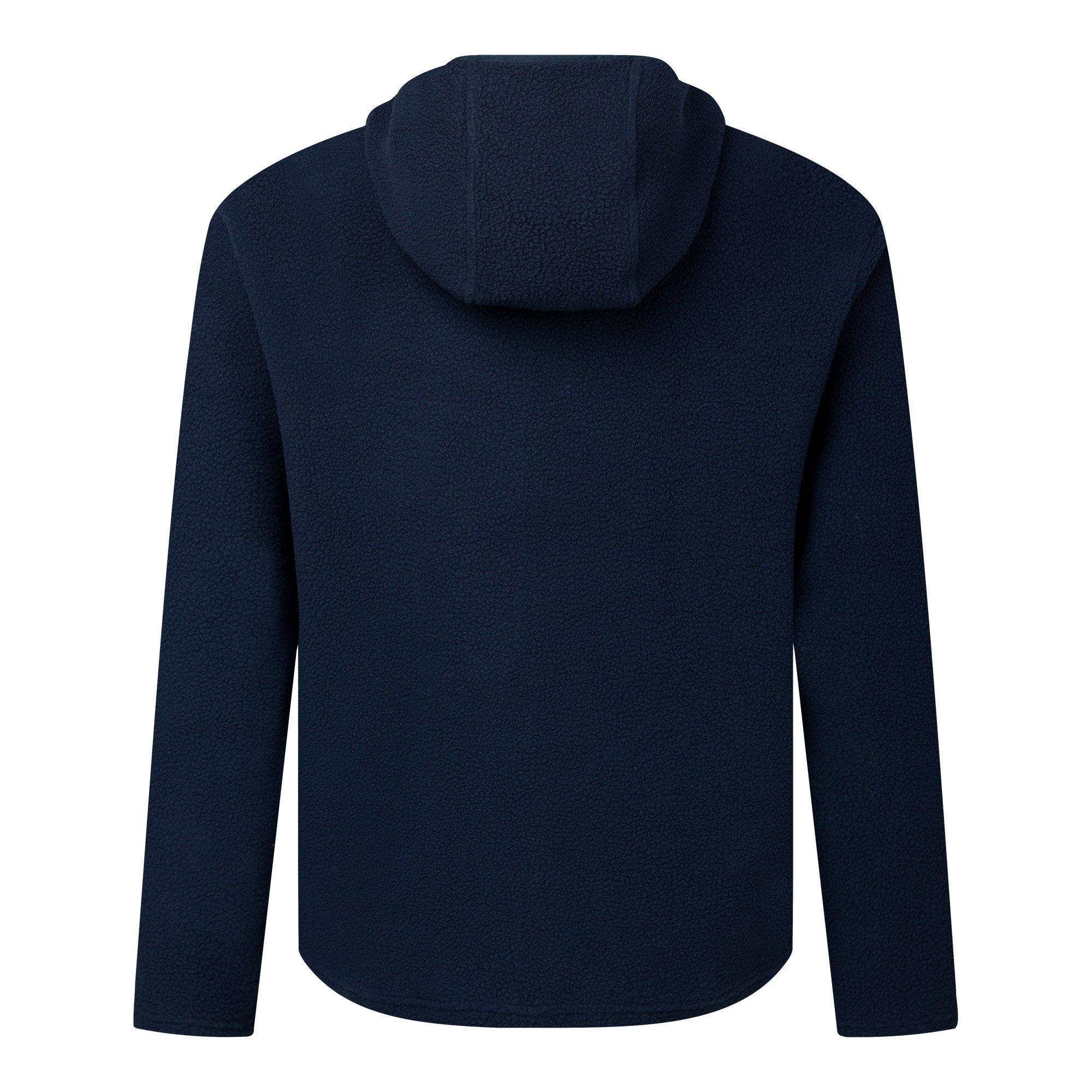Navy - Dare 2b - Mens Firn Hooded Borg Fleece - 11