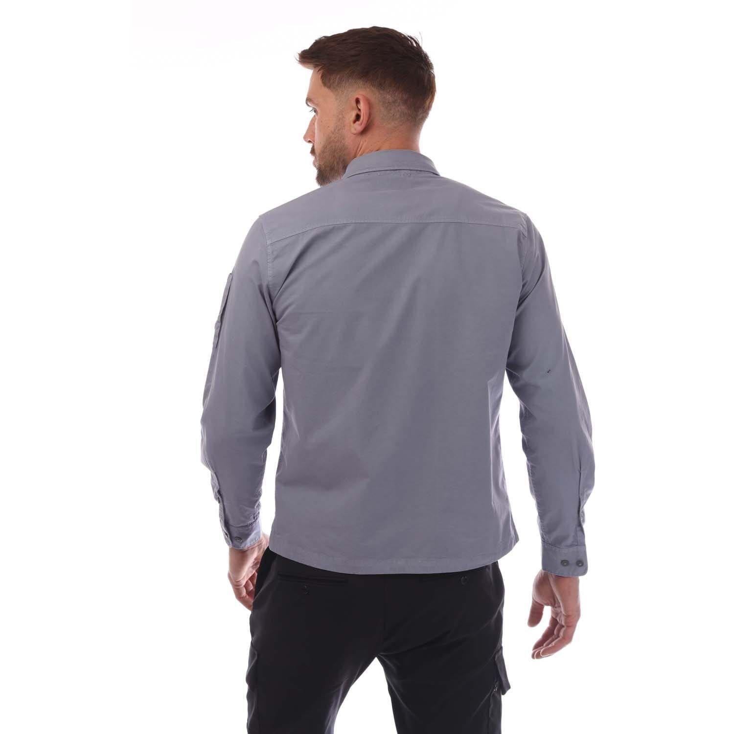 Lavender - CP Company - Organic Gabardine Full-Zip Overshirt - 3