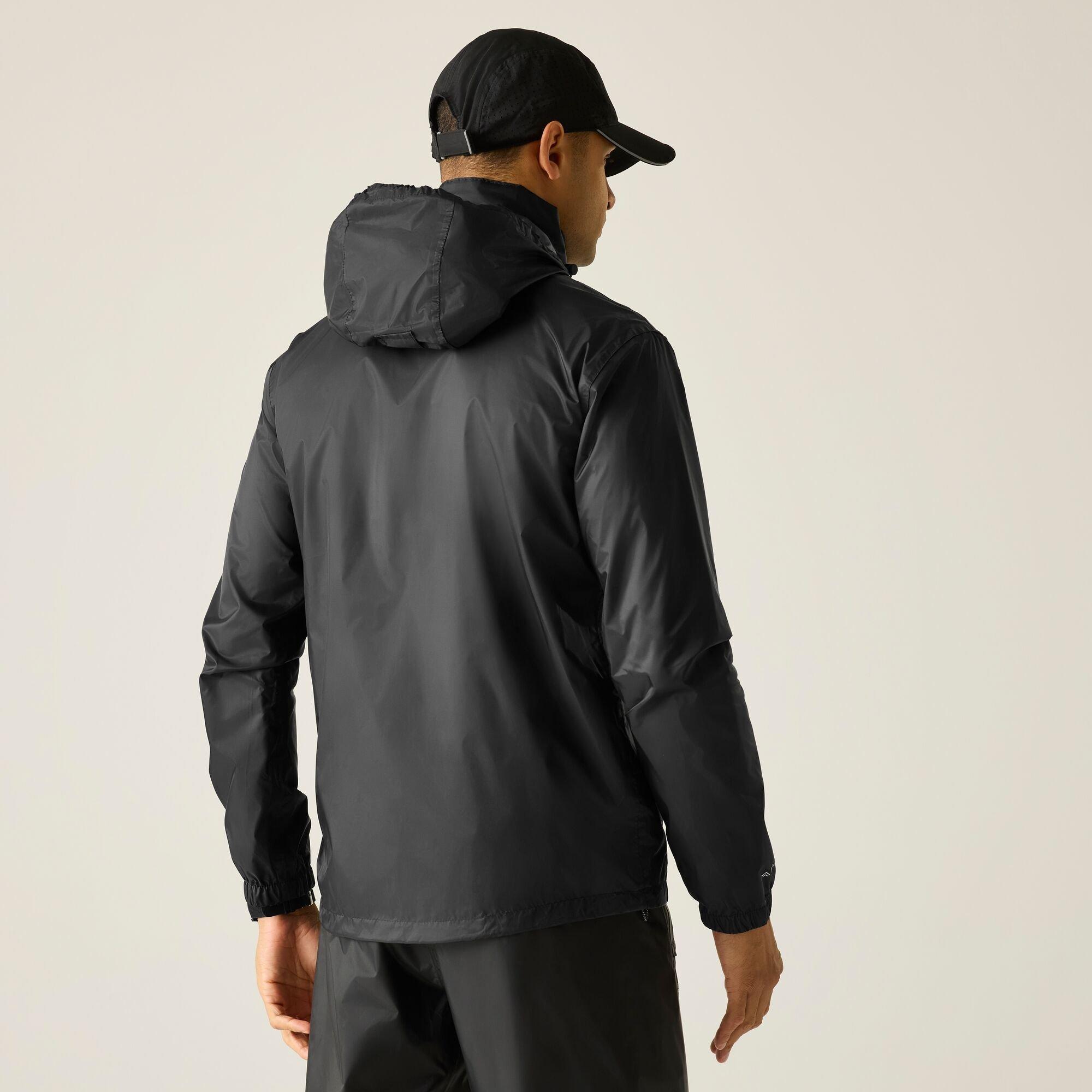 Black - Regatta - Lyle IV Waterproof Shell Jacket - 4
