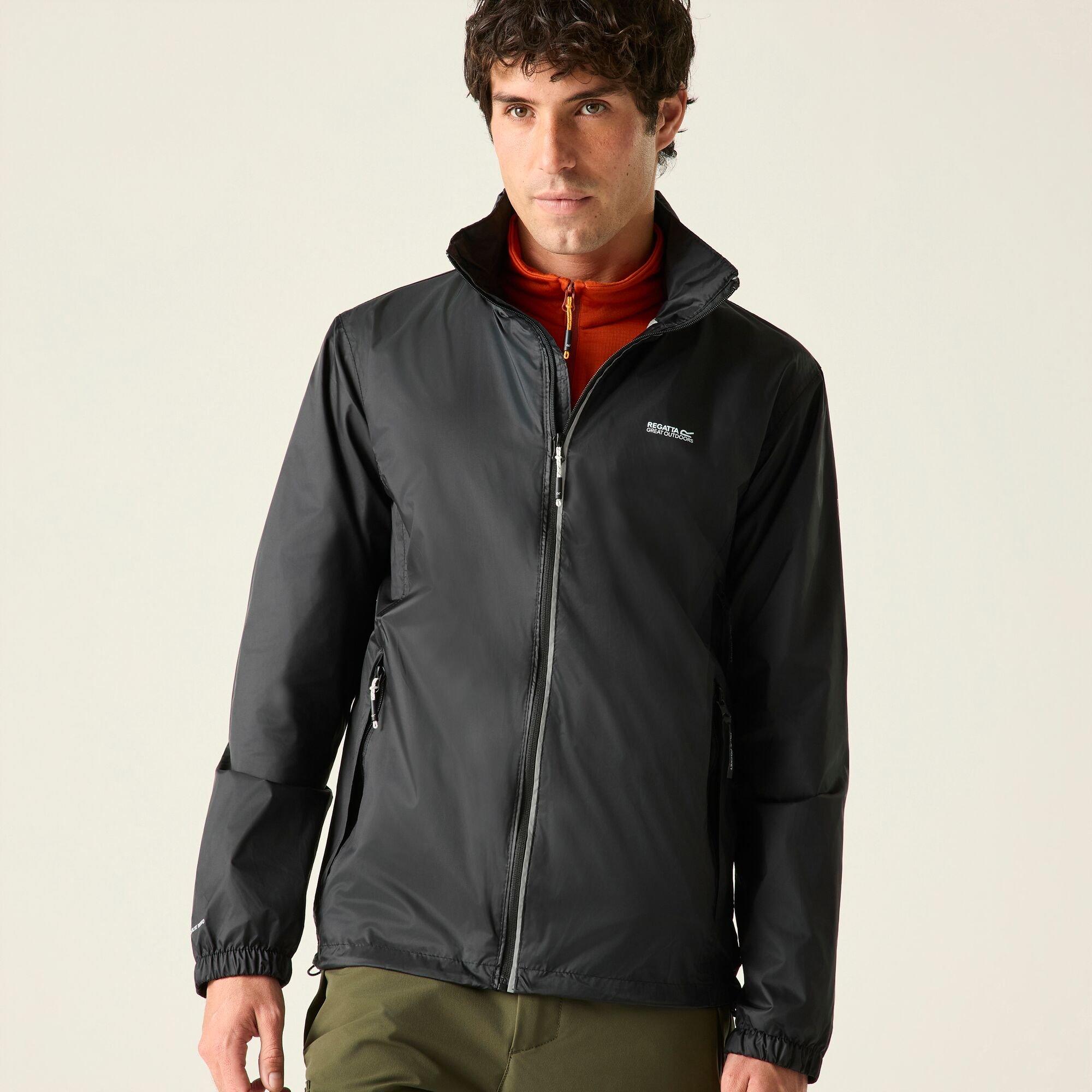 Black - Regatta - Lyle IV Waterproof Shell Jacket - 5