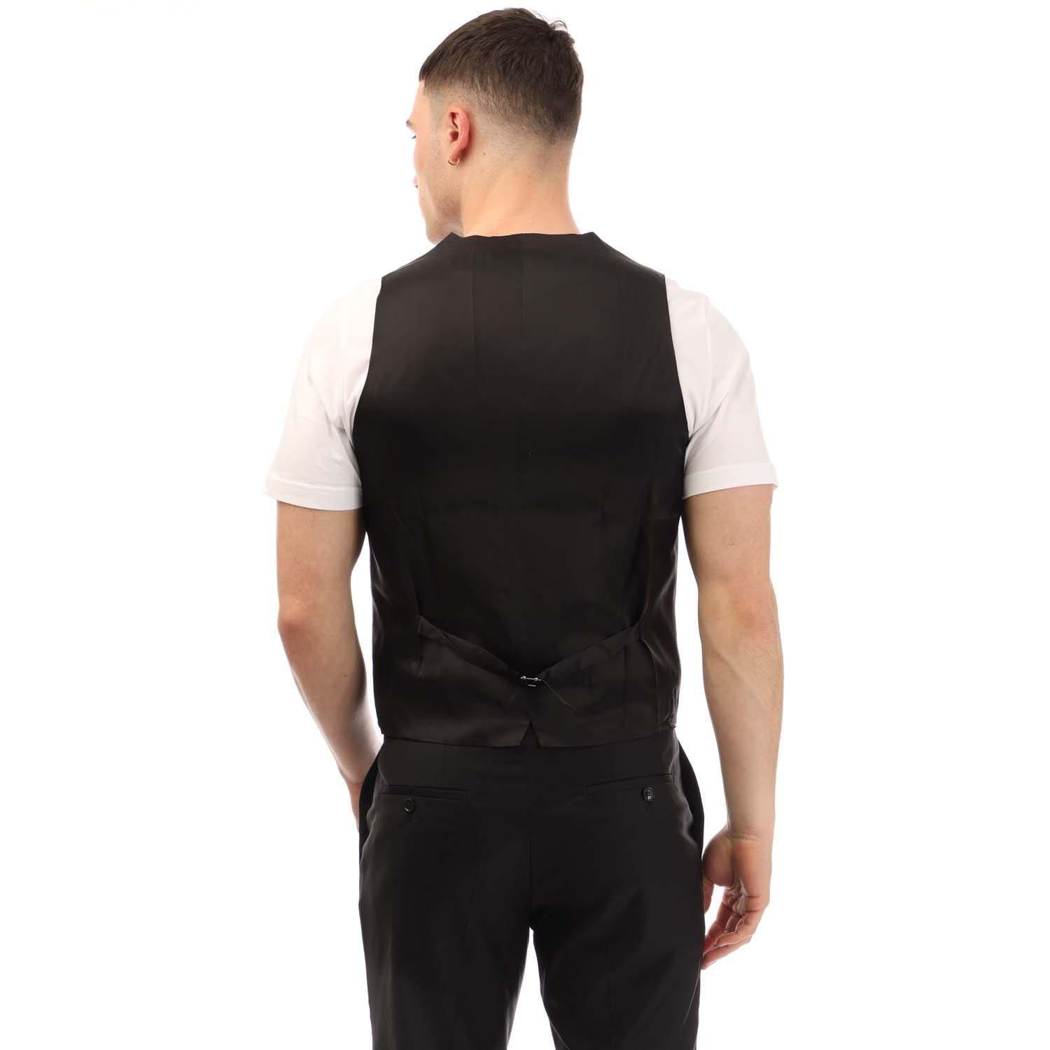 Grey - Boss - Huge6 Waistcoat - 3