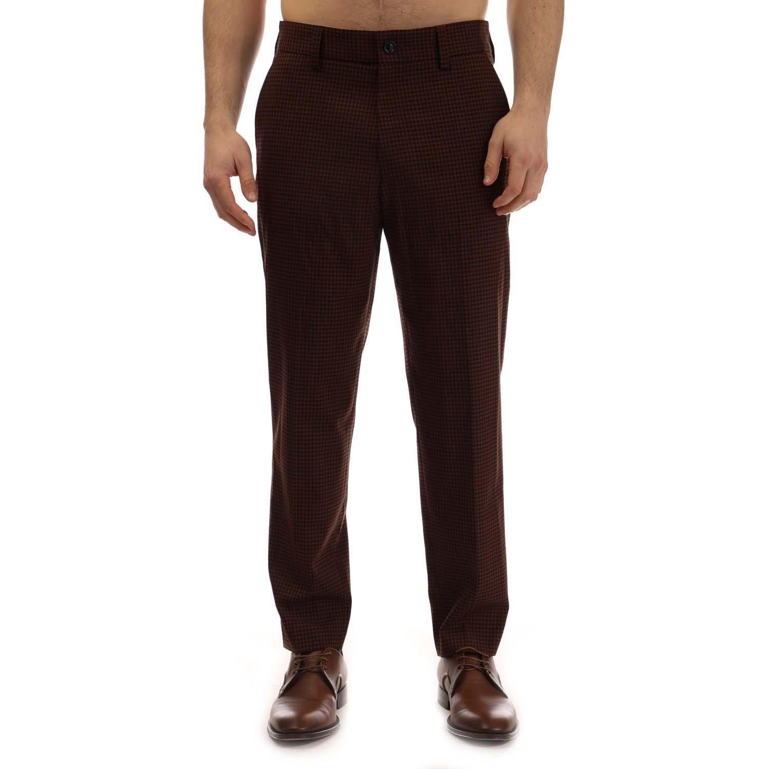 Brown - Boss - Perin3 Trousers - 1