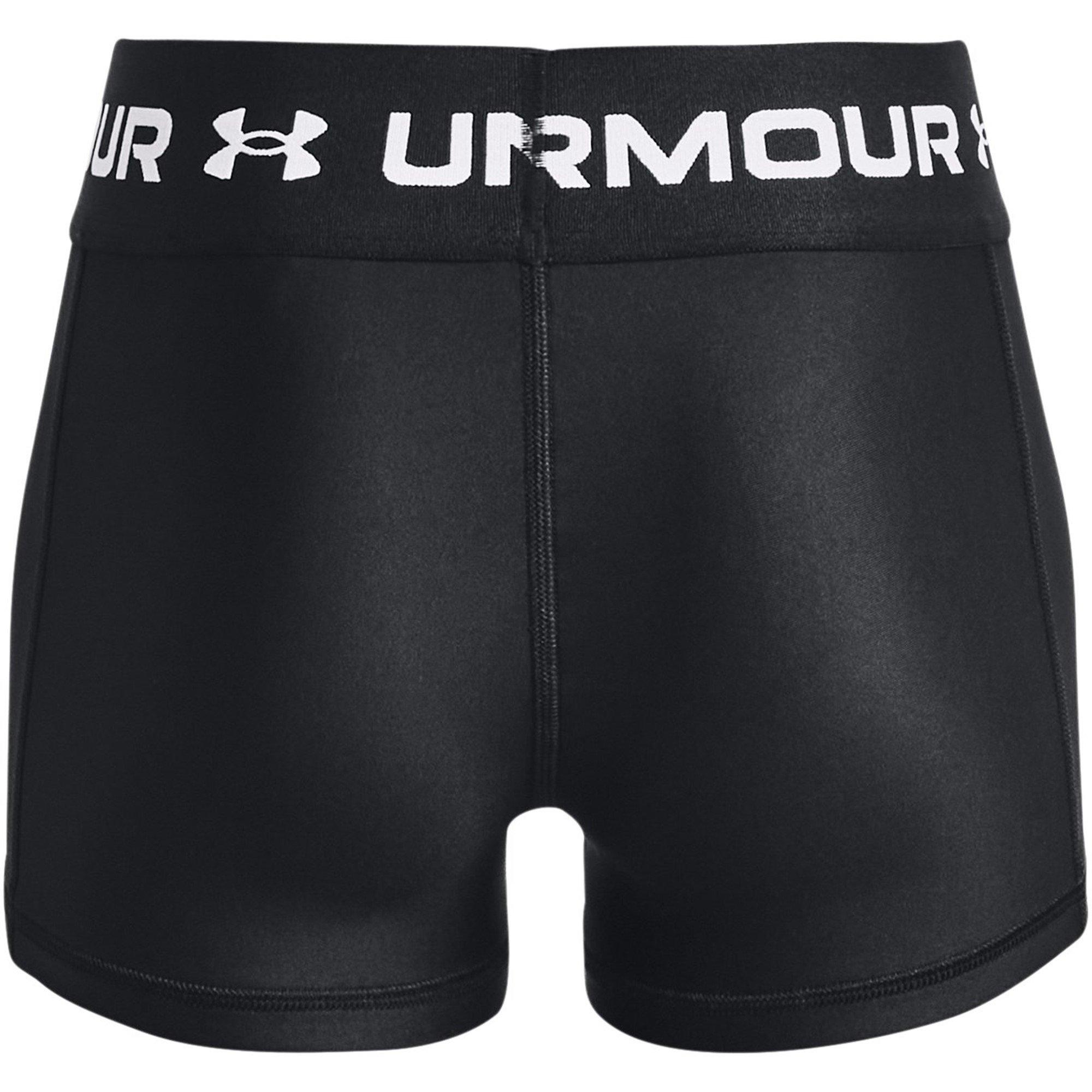 Black/White - Under Armour - HeatGear Shorty Juniors - 2