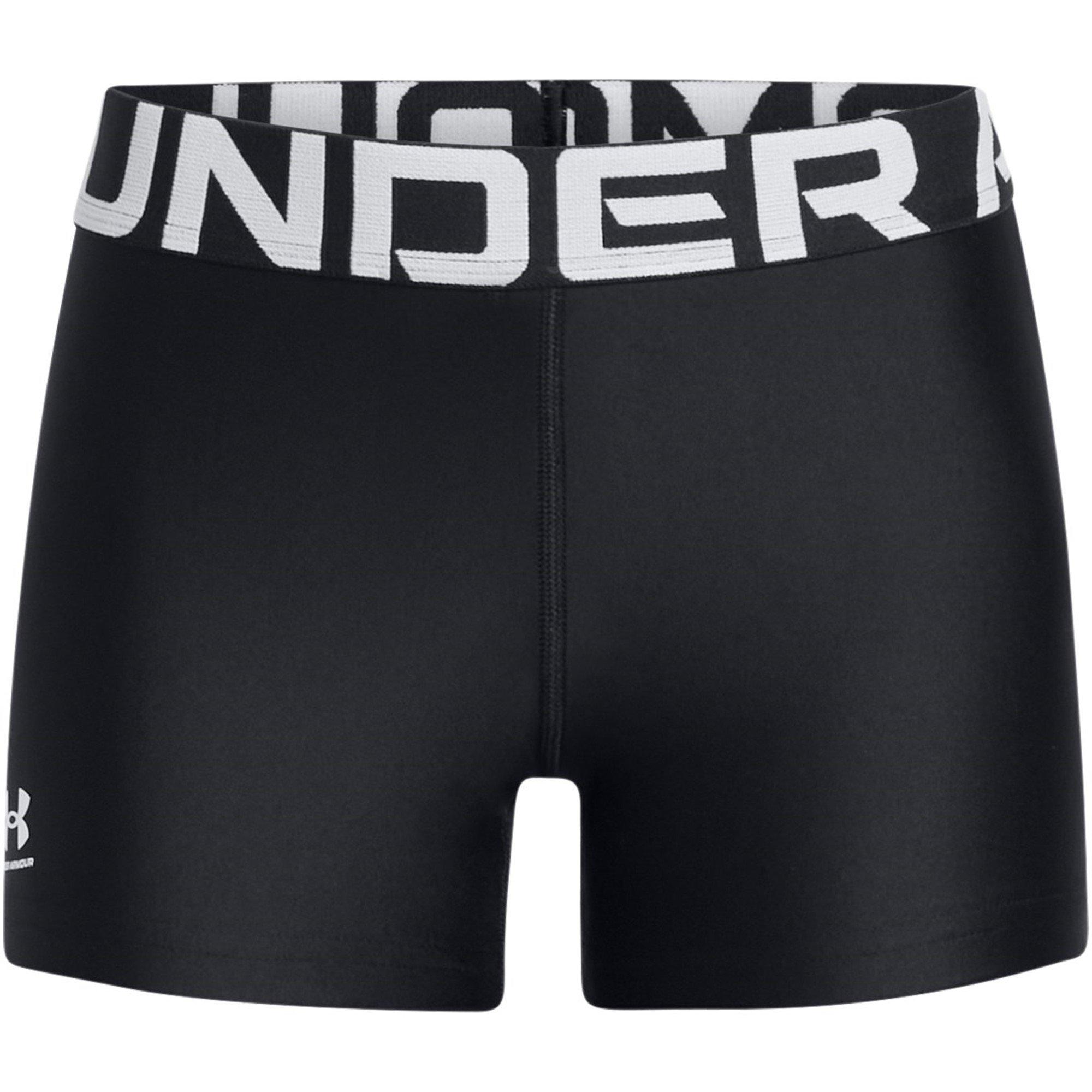 Under Armour Girls Heatgear Shorty Juniors - Black - 13 Years (XL)