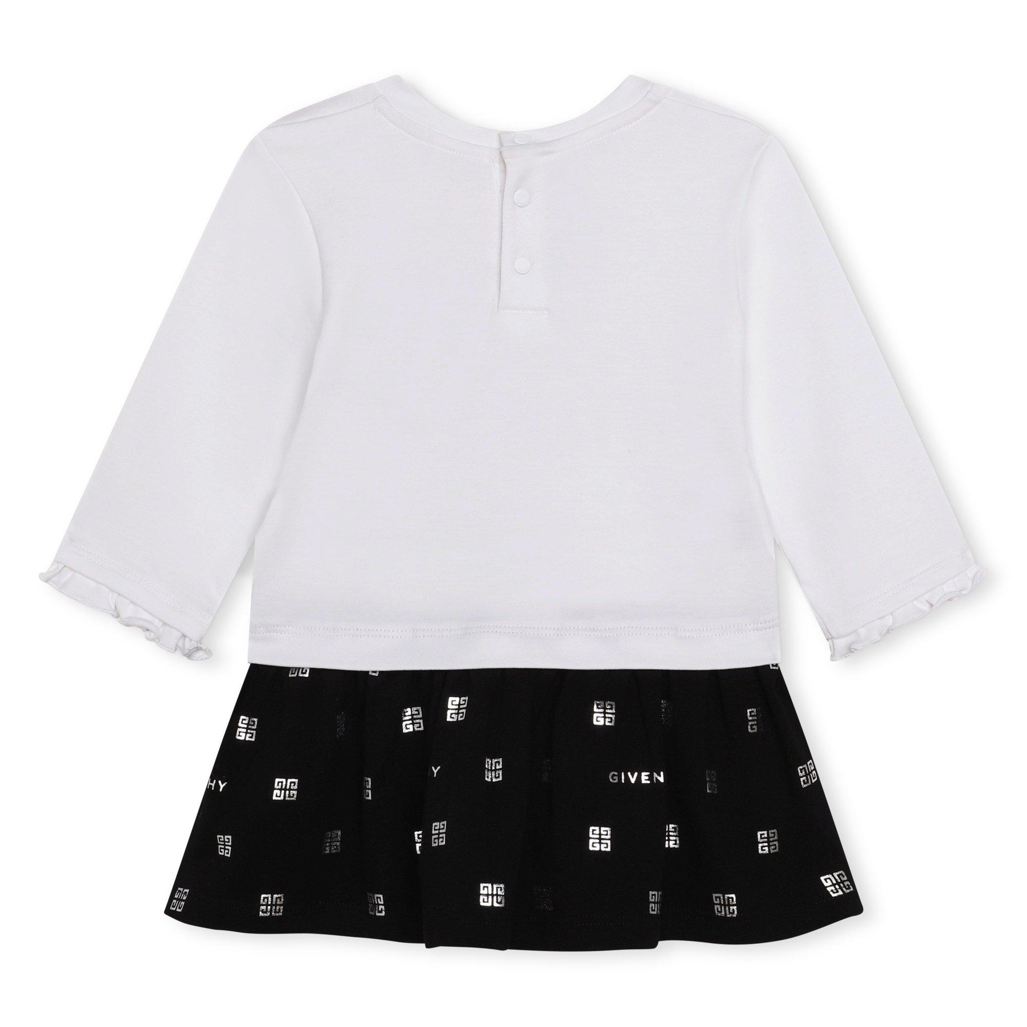 White 10P - GIVENCHY - Kids' Embroidered Logo Long-Sleeve Dress Shirt - 2