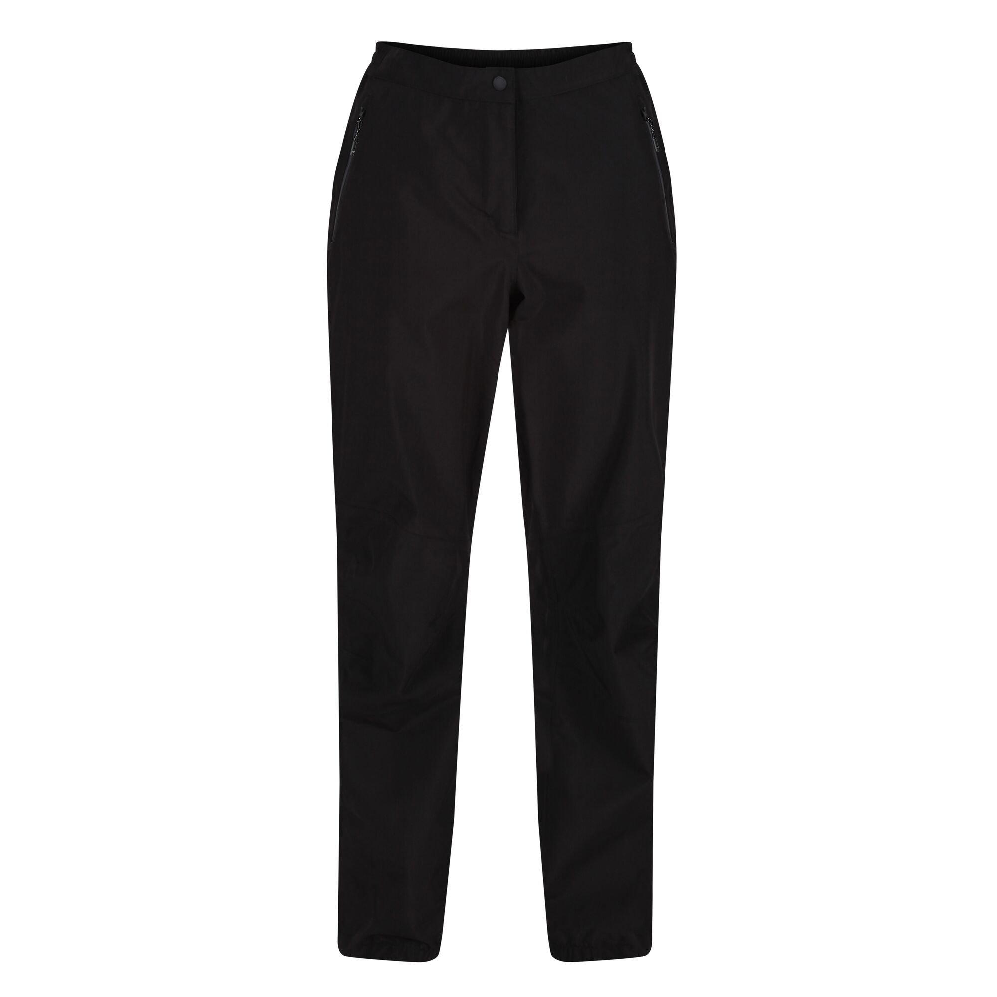 Black - Regatta - Womens Highton Stretch Overtrousers - 5