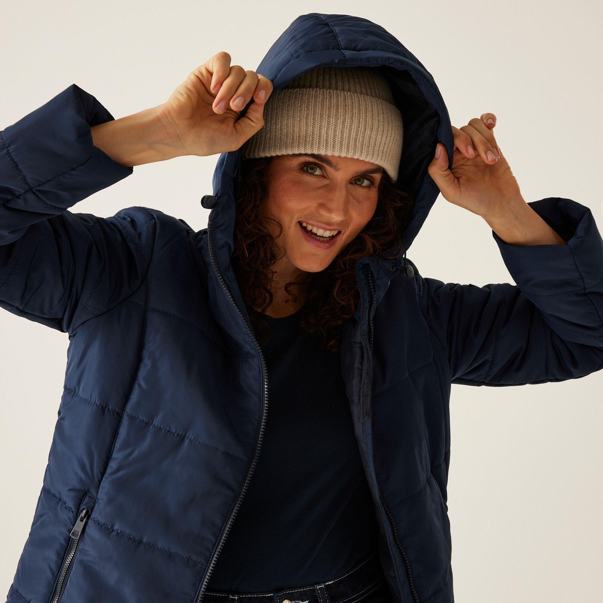 Navy - Regatta - Winnie Baffle Jacket - 8