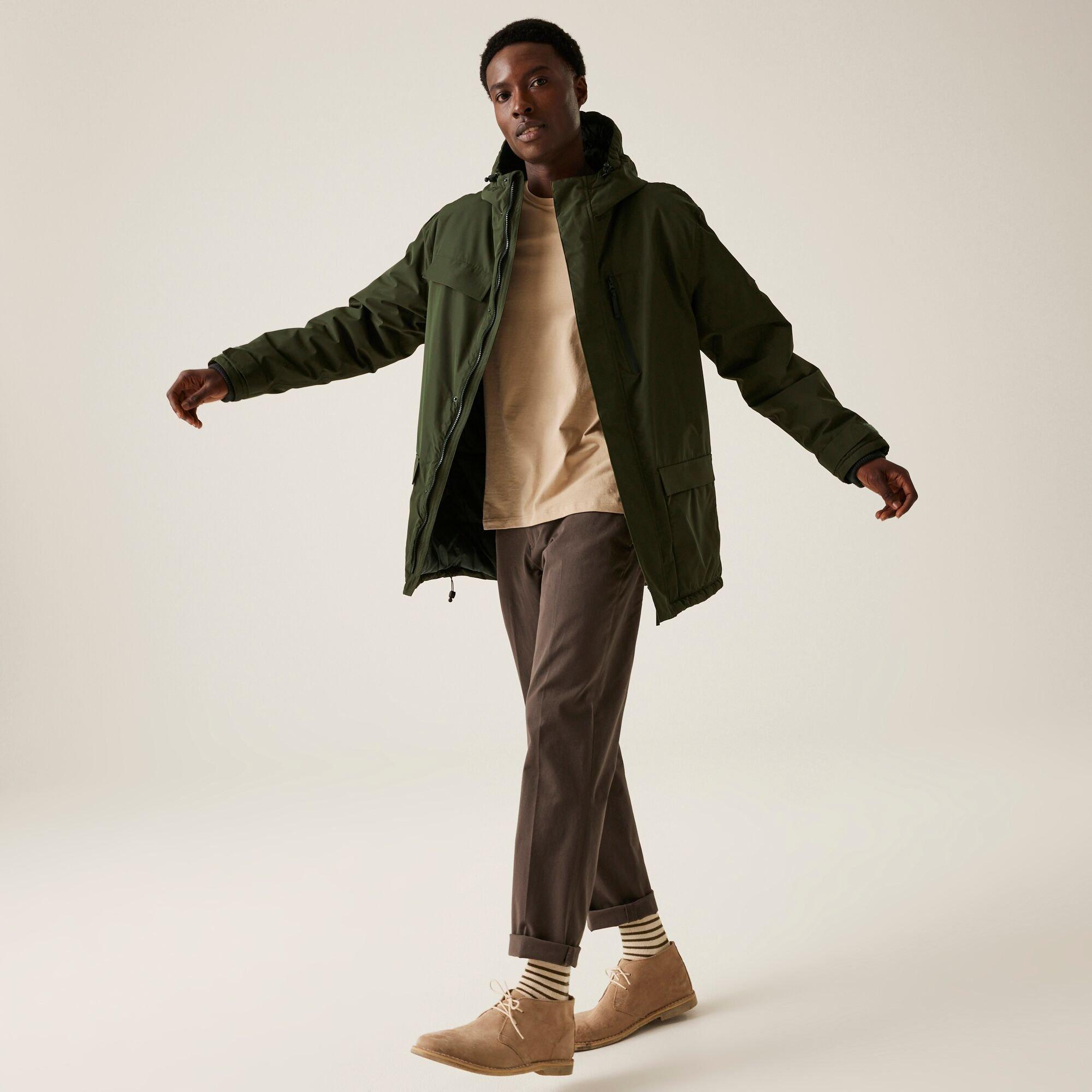 Dark Khaki - Regatta - Penbreck II Waterproof Jacket - 3