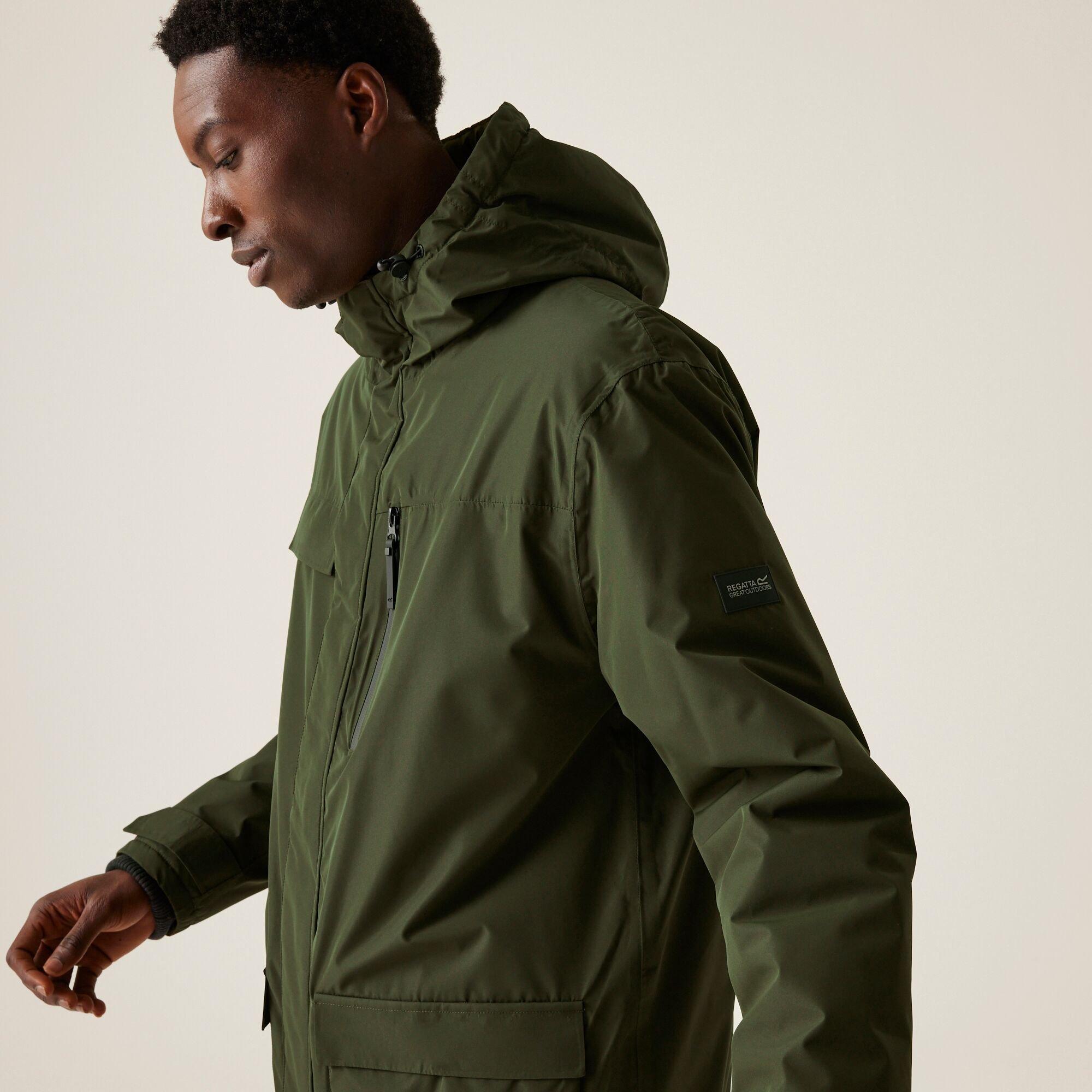Dark Khaki - Regatta - Penbreck II Waterproof Jacket - 4