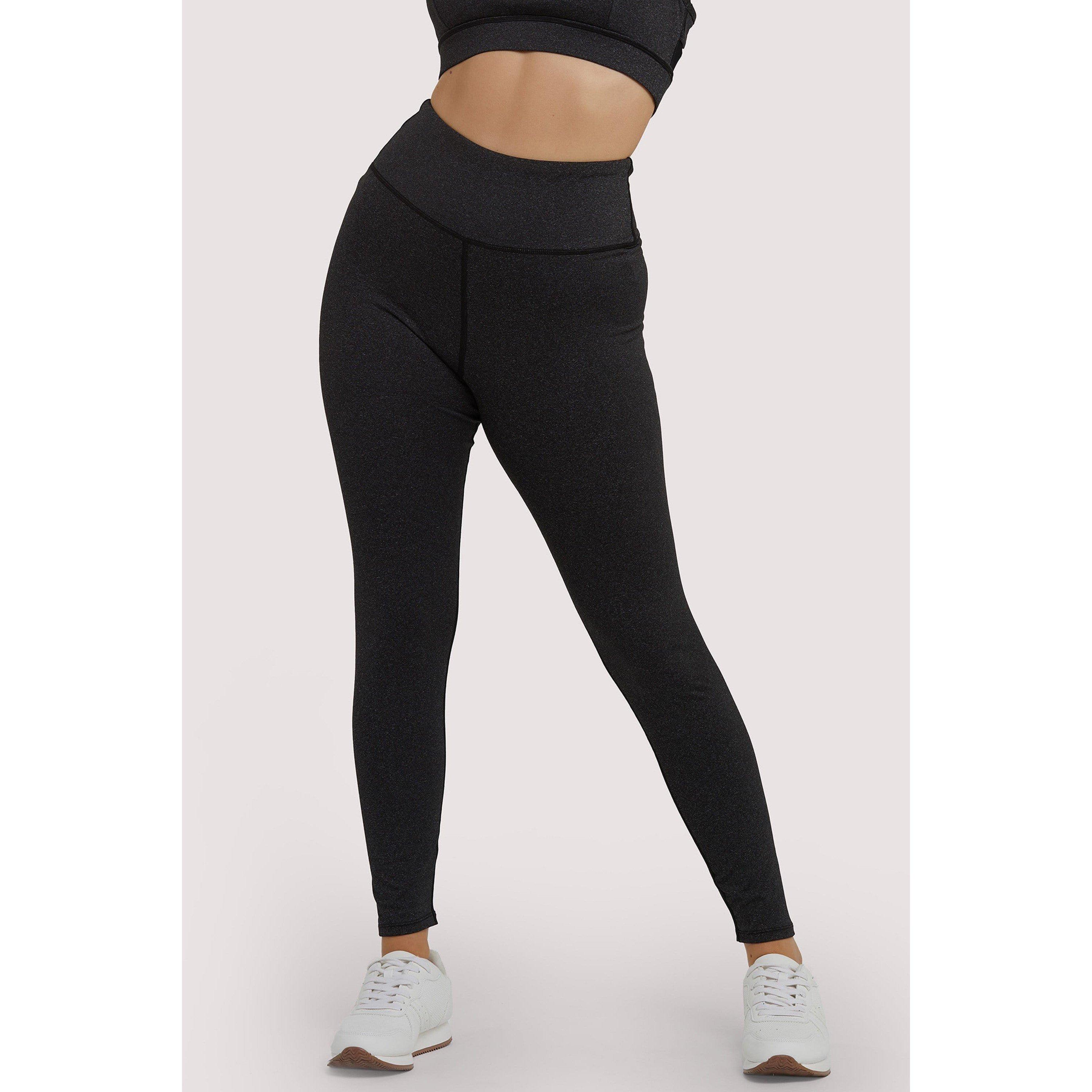 Wolf and Whistle Grey Marl Long Leggings - Size 10