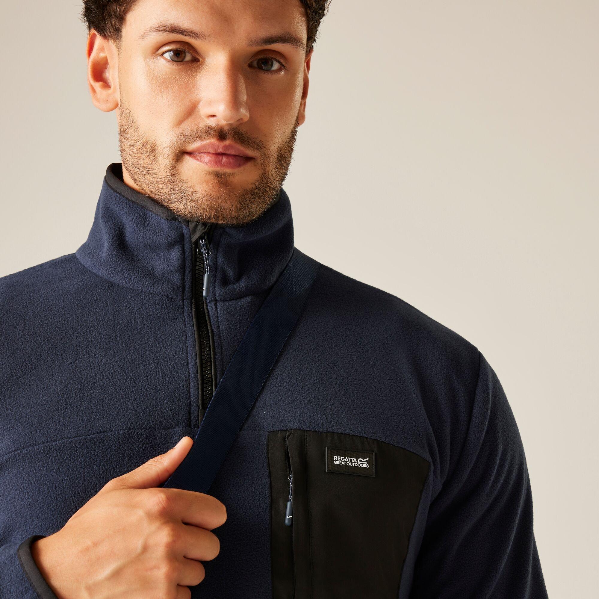 Navy Blue - Regatta - Frankie Half Zip Fleece - 4