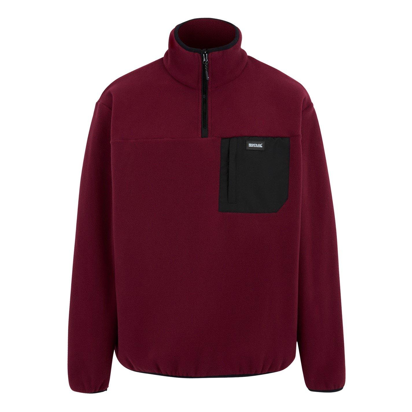 Dark Maroon - Regatta - Frankie Half Zip - 5