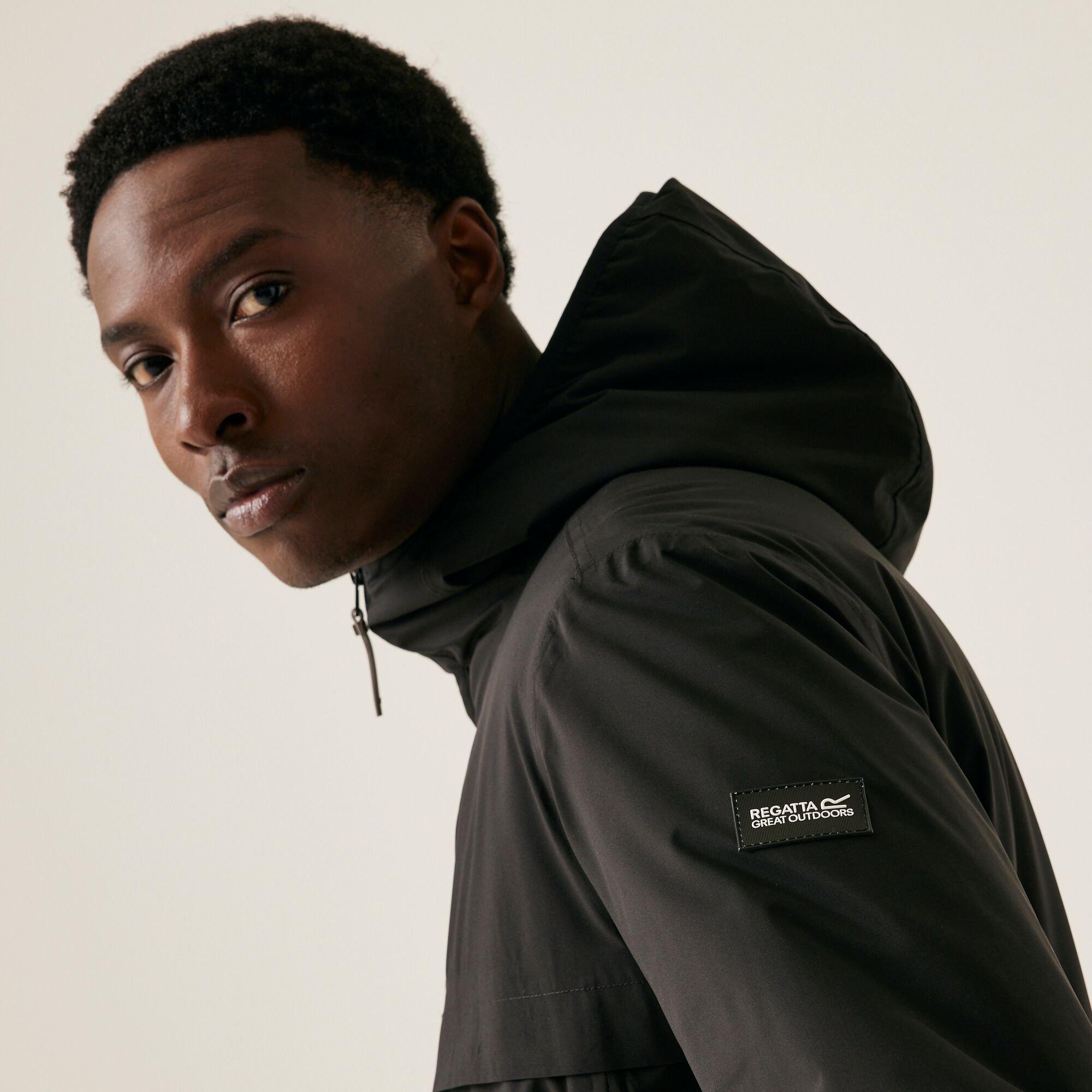 Black - Regatta - Wiltom Waterproof Jacket - 4