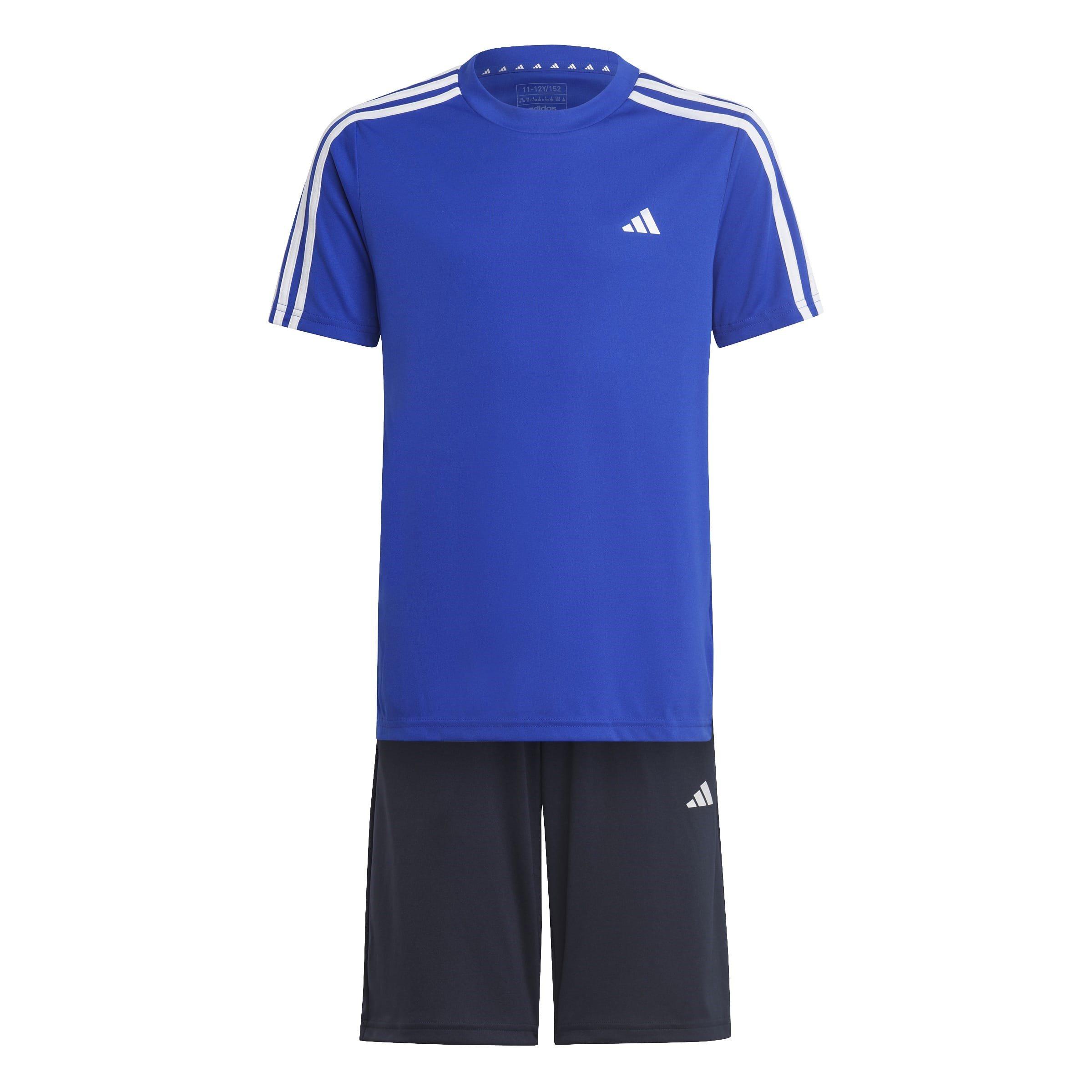 Blauw/Wit - adidas - Essentials Training Set Juniors - 1