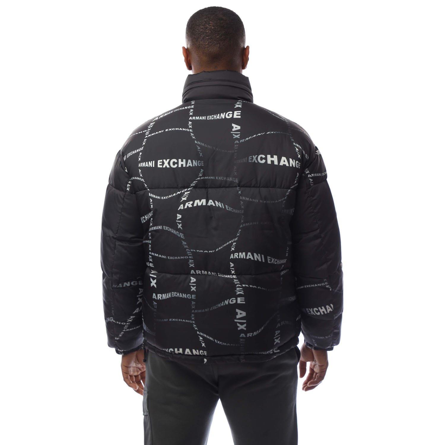 Black - Armani Exchange - Puffer Jacket - 2