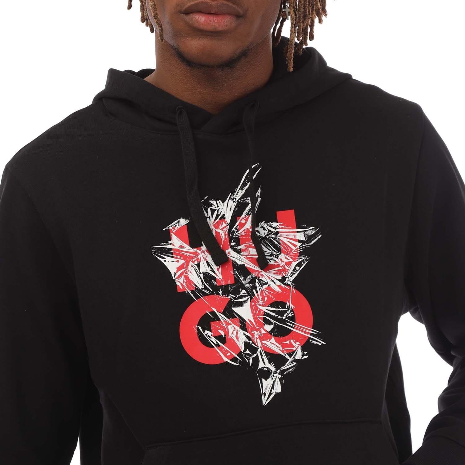 Black - Hugo - Daltorreson Hoodie - 2