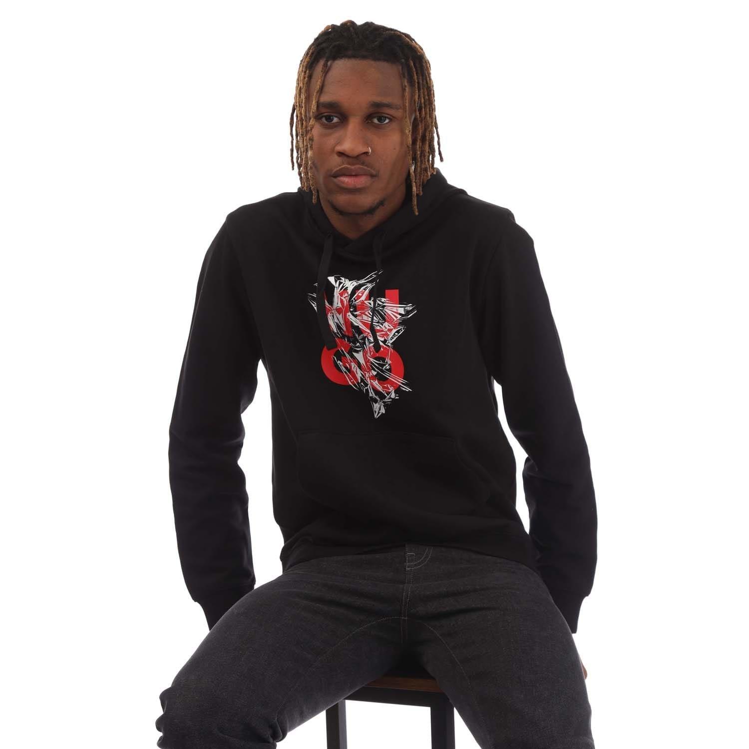 Black - Hugo - Daltorreson Hoodie - 4