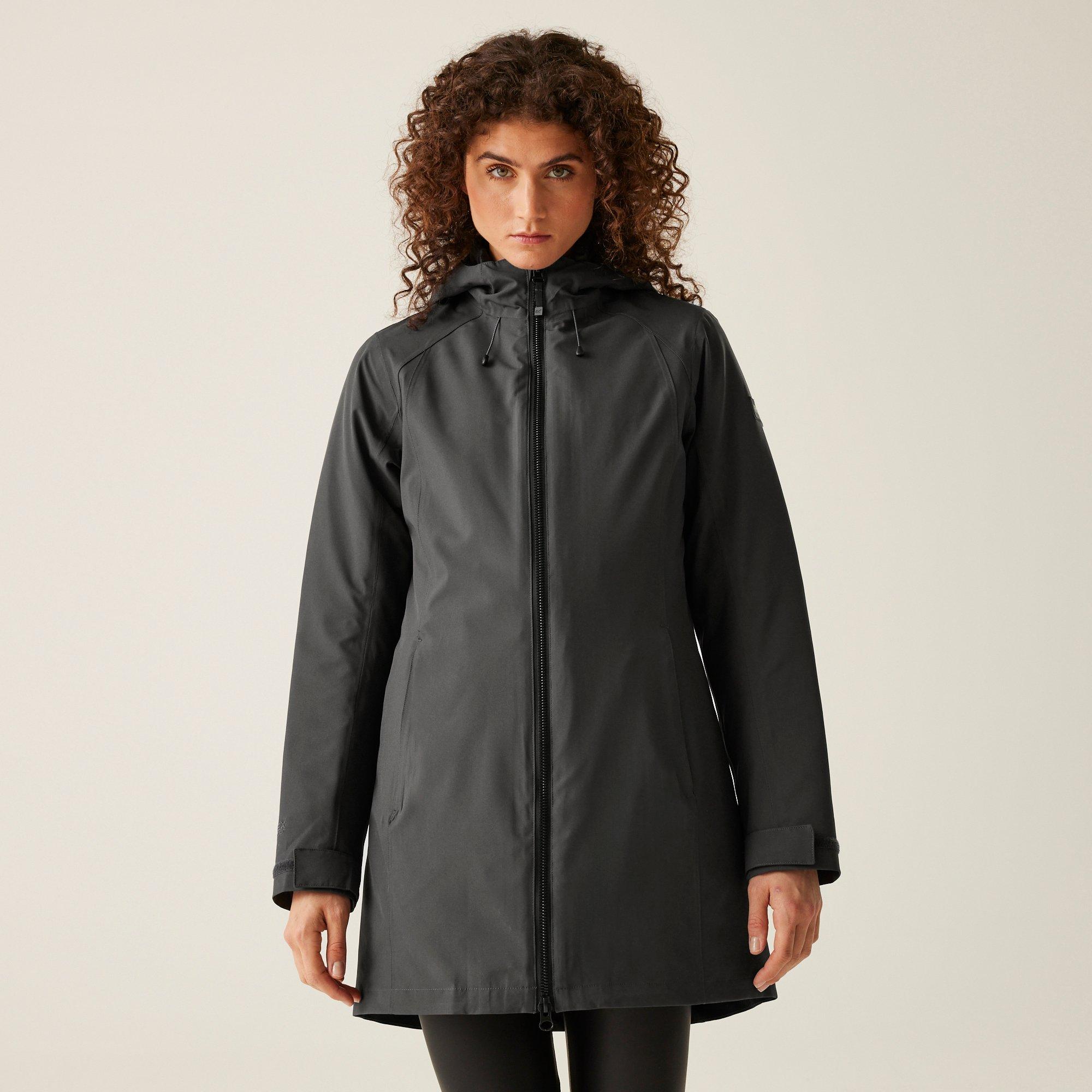 Ash(Black) - Regatta - Women's Denbury V Waterproof 3 in 1 Jacket - 1