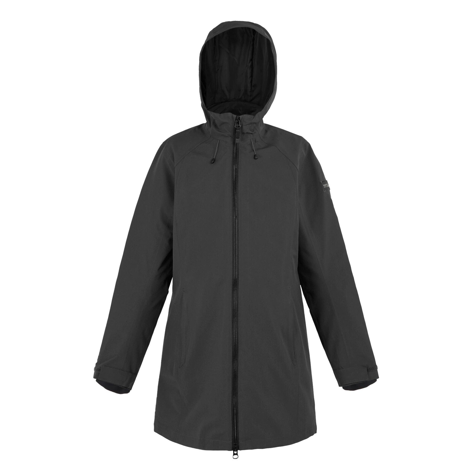 Ash(Black) - Regatta - Women's Denbury V Waterproof 3 in 1 Jacket - 10
