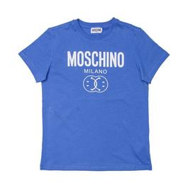 Moschino Double Smiley Logo T-Shirt