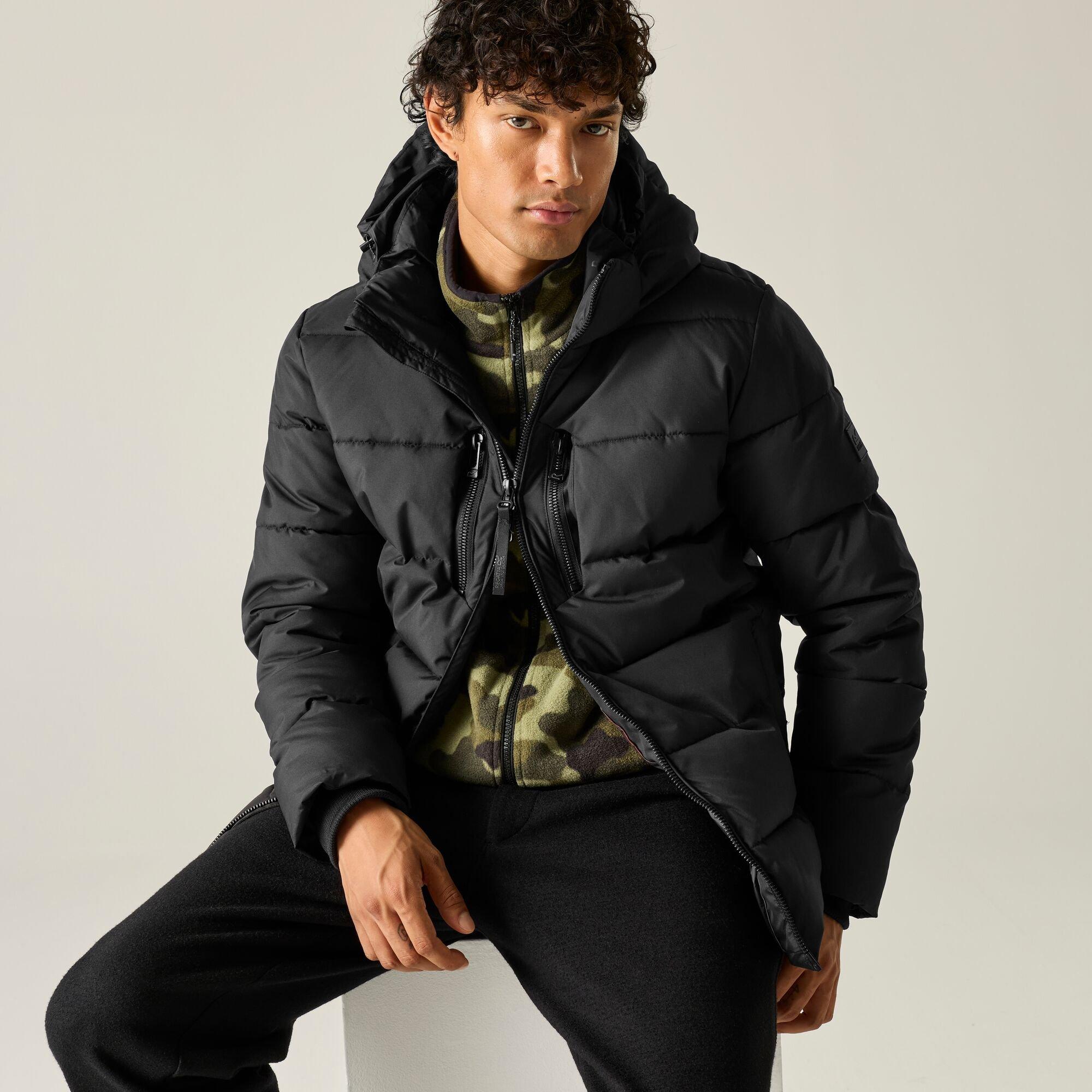 Black - Regatta - Mens Layska Insulated Jacket - 6