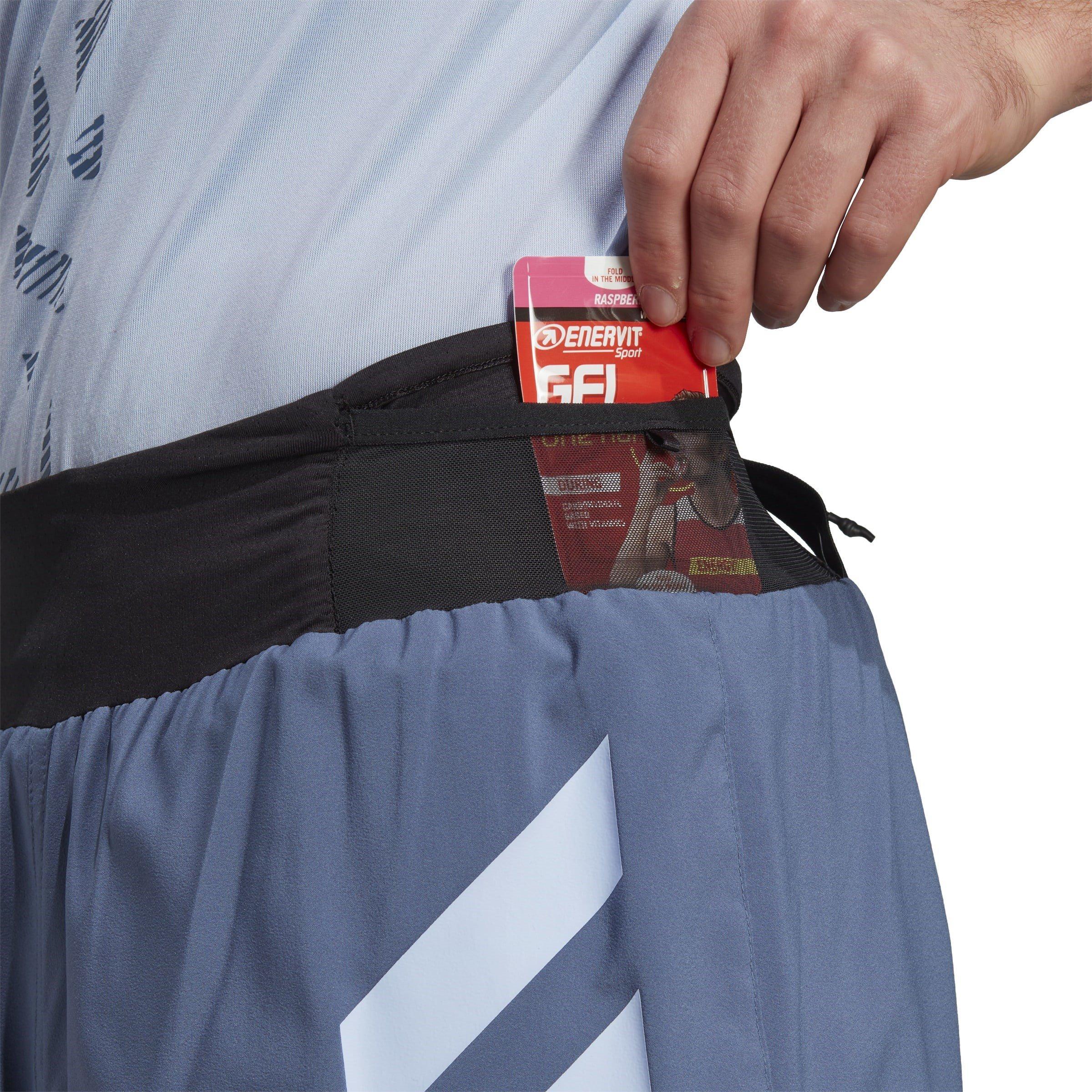 Wonder Steel - adidas - Agravic Trail Running Shorts Mens - 7