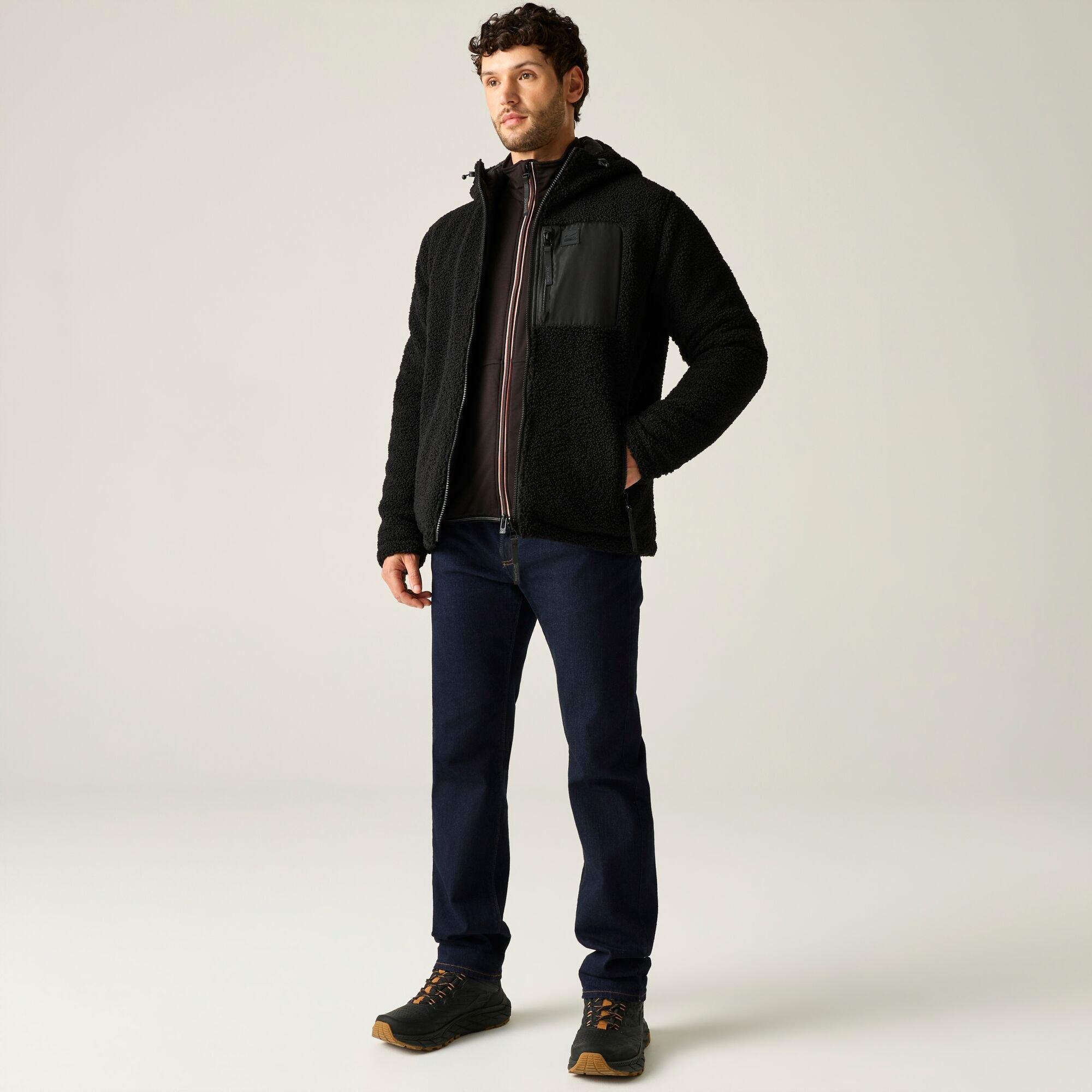 Black/Black - Regatta - Mens Frankie Reversible Insulated Jacket - 2