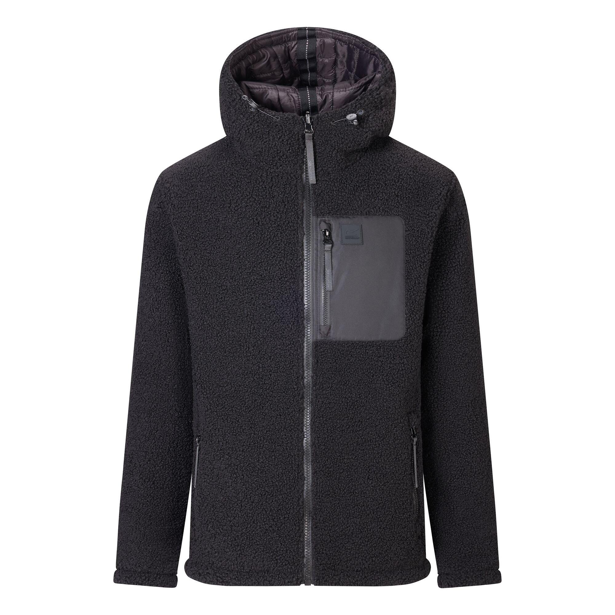 Black/Black - Regatta - Mens Frankie Reversible Insulated Jacket - 7