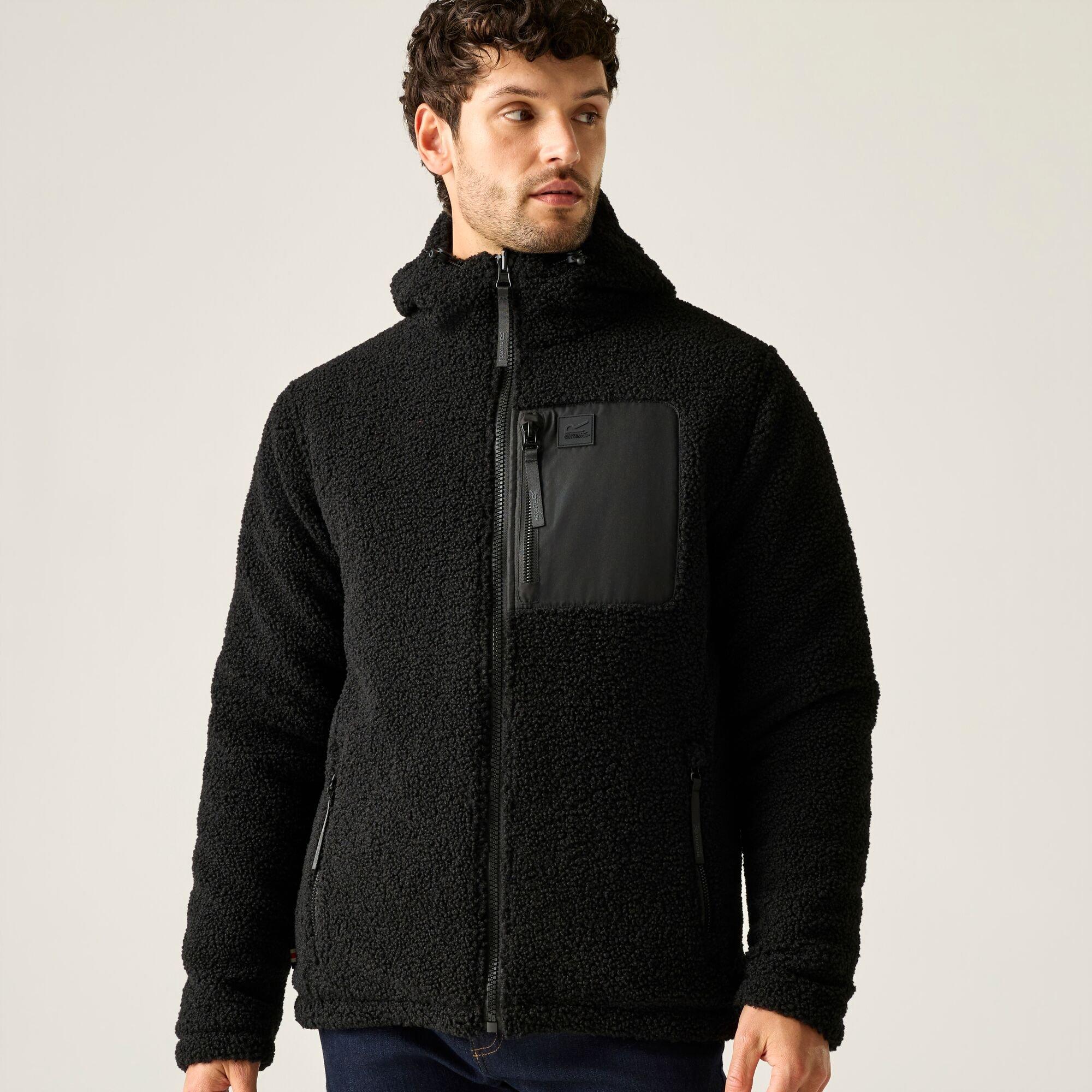 Black/Black - Regatta - Mens Frankie Reversible Insulated Jacket - 4