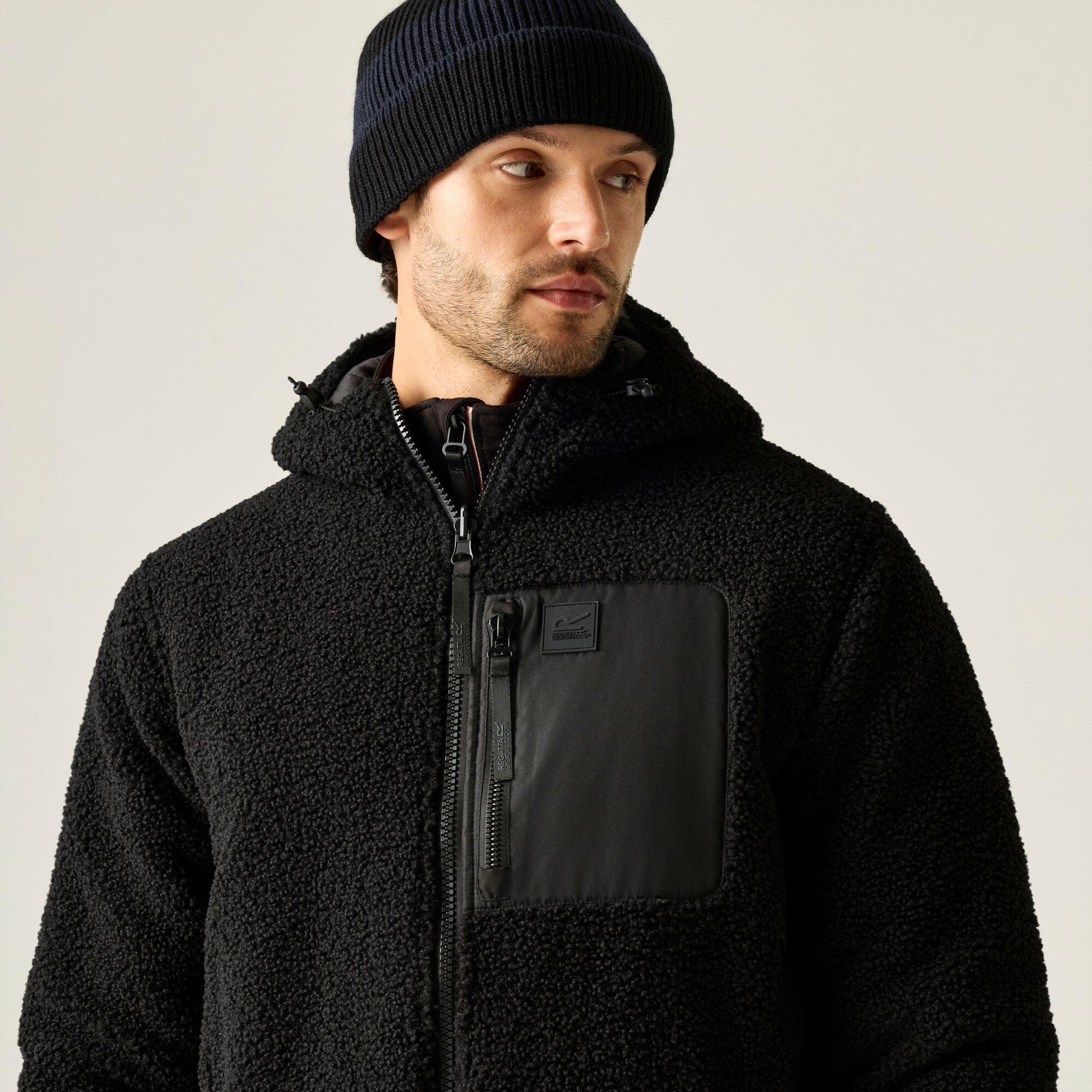 Black/Black - Regatta - Mens Frankie Reversible Insulated Jacket - 5