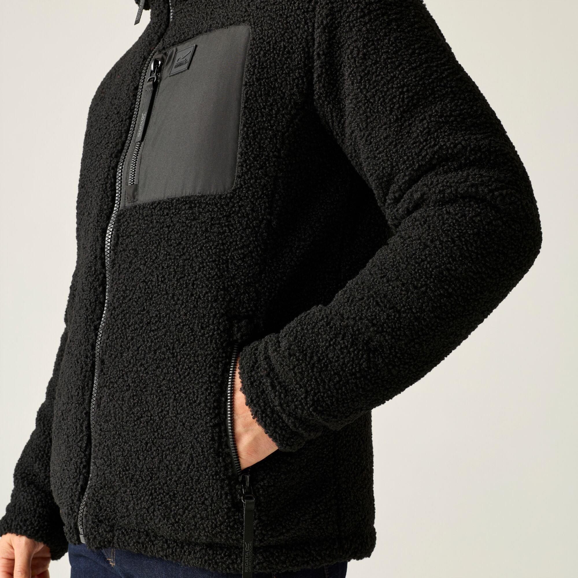 Black/Black - Regatta - Mens Frankie Reversible Insulated Jacket - 6