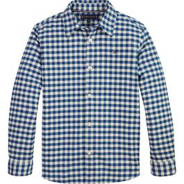 Tommy Hilfiger Brushed Gingham Shirt Juniors