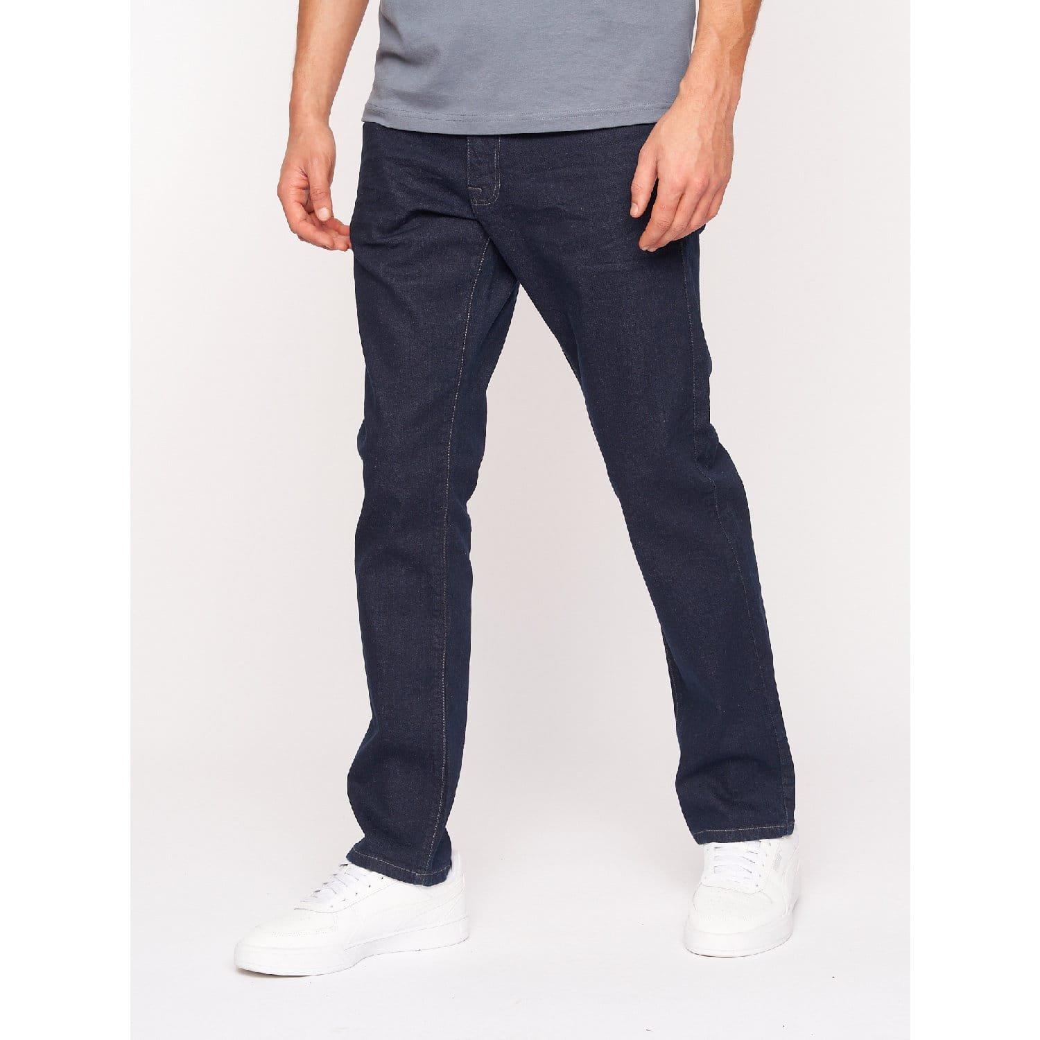 Cadman Raw Straight-Fit Jeans