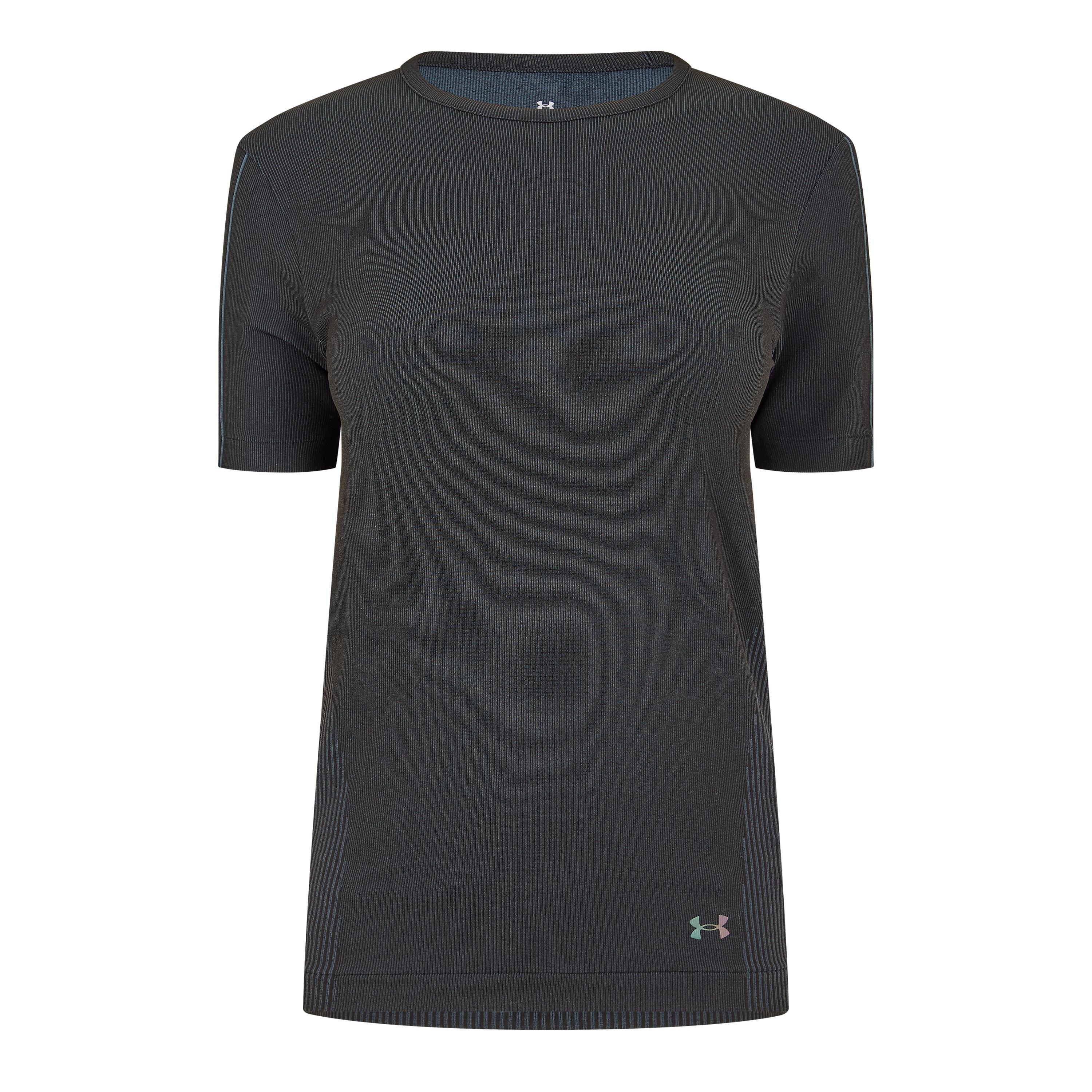 Preto - Under Armour - UA Rush Seamless T-Shirt - 1