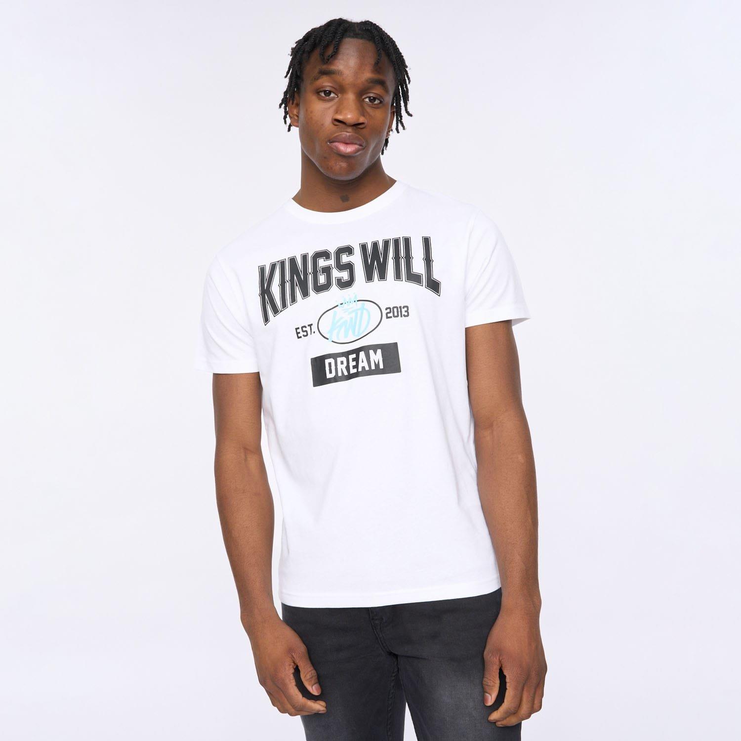 White - Kings Will Dream - Knockout T-Shirt - 1