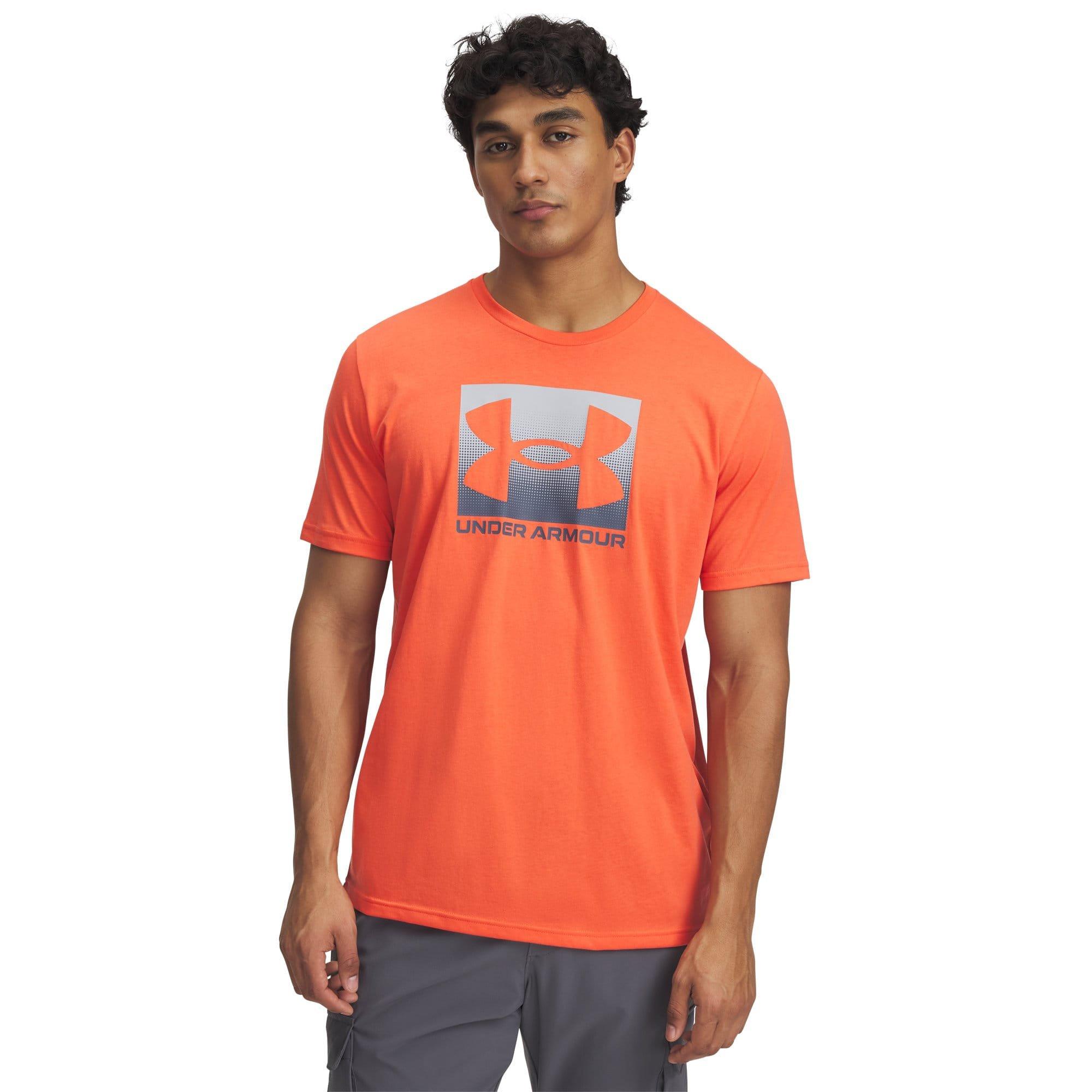 Orange - Under Armour - Boxed Sports Updated Short Sleeve T-Shirt - 3